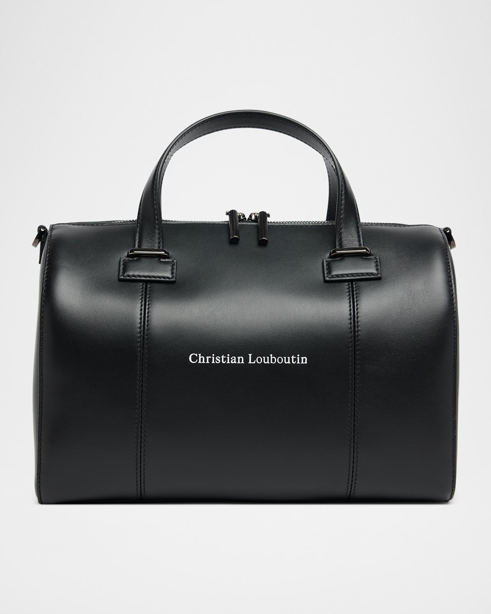 Christian Louboutin Men's Tactical Leather Dufflel Bag | Neiman Marcus