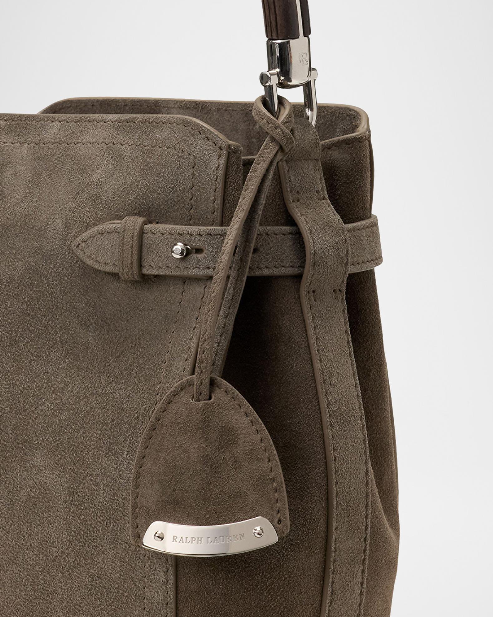 Ralph Lauren　バケツバッグ Ralph Lauren Collection The Ralph Calf-Suede Small Bucket Bag