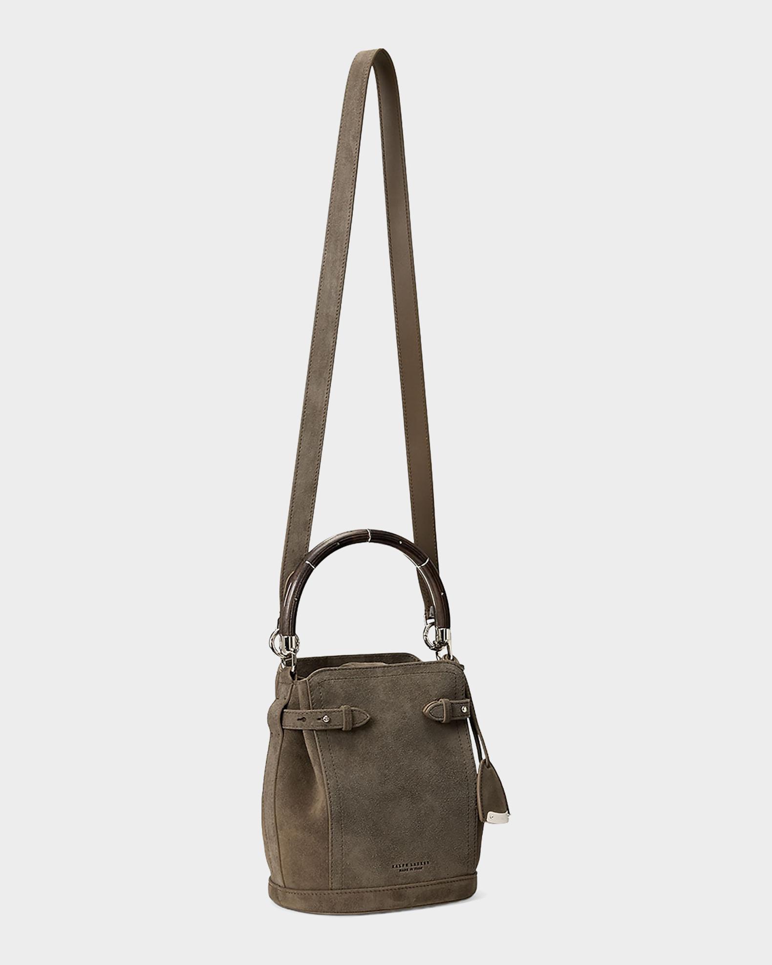 Ralph Lauren Collection The Ralph Calf-Suede Small Bucket Bag