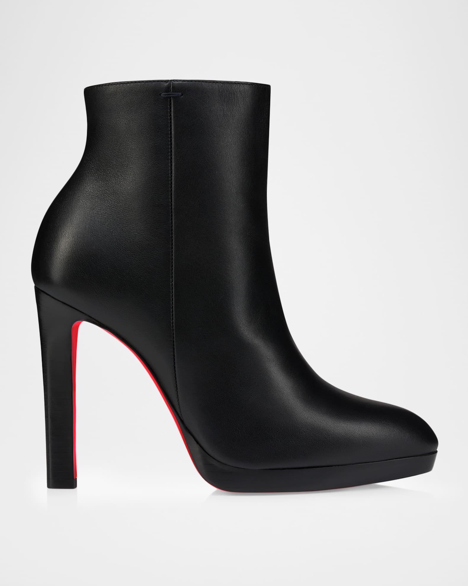 Christian Louboutin 120mm Fannylove Leather Booties | Neiman Marcus