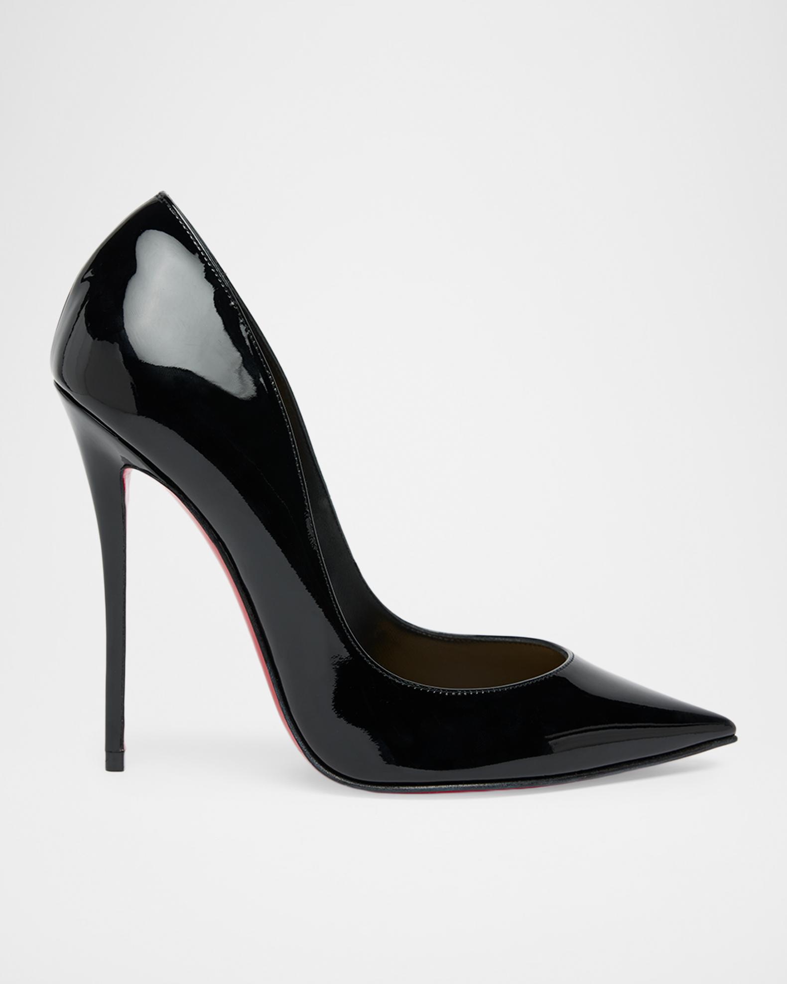 Christian Louboutin Pigalle ブラック ハイヒール Christian Louboutin 120mm La Pigalle Patent Leather Pumps | Neiman