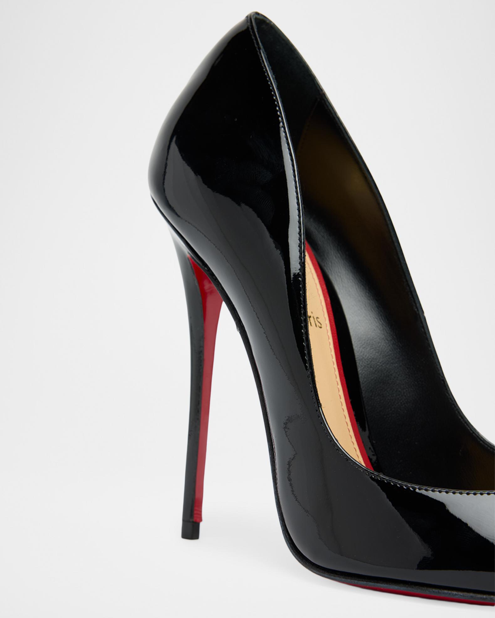 Christian Louboutin 120mm La Pigalle Patent Leather Pumps | Neiman