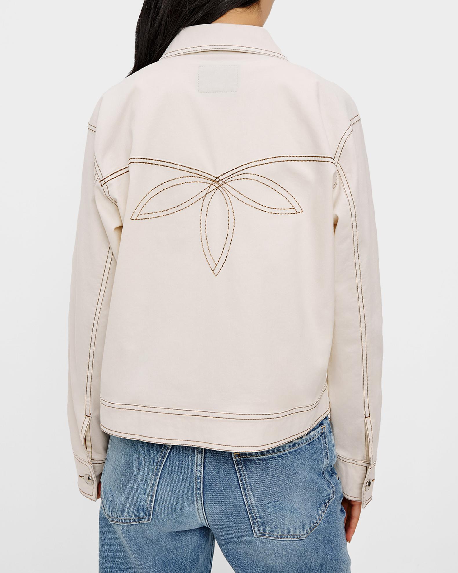 Rails Briggs Top-Stitch Denim Jacket | Neiman Marcus