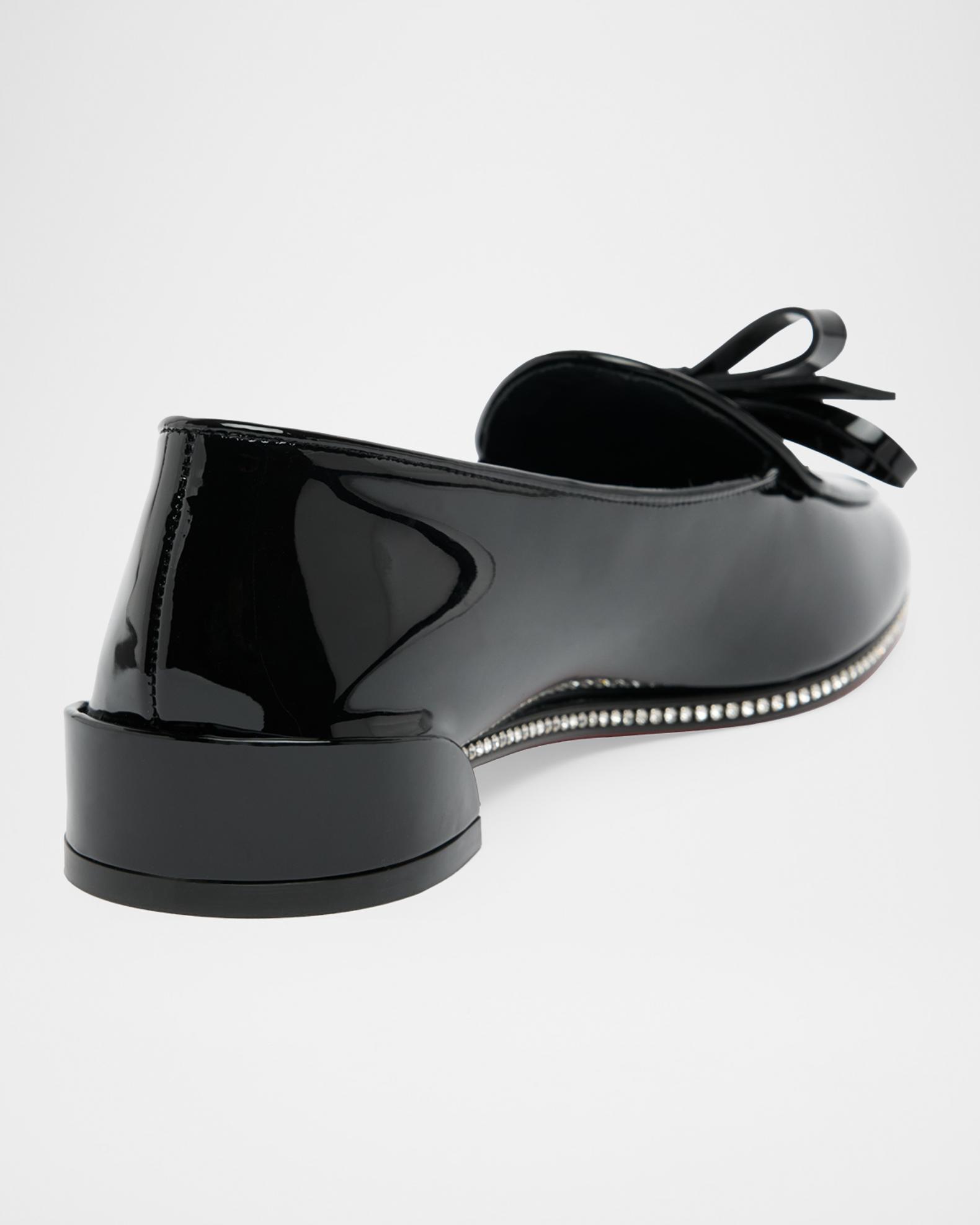 Christian Louboutin Mocastrass Embellished Patent Leather  display picture 1