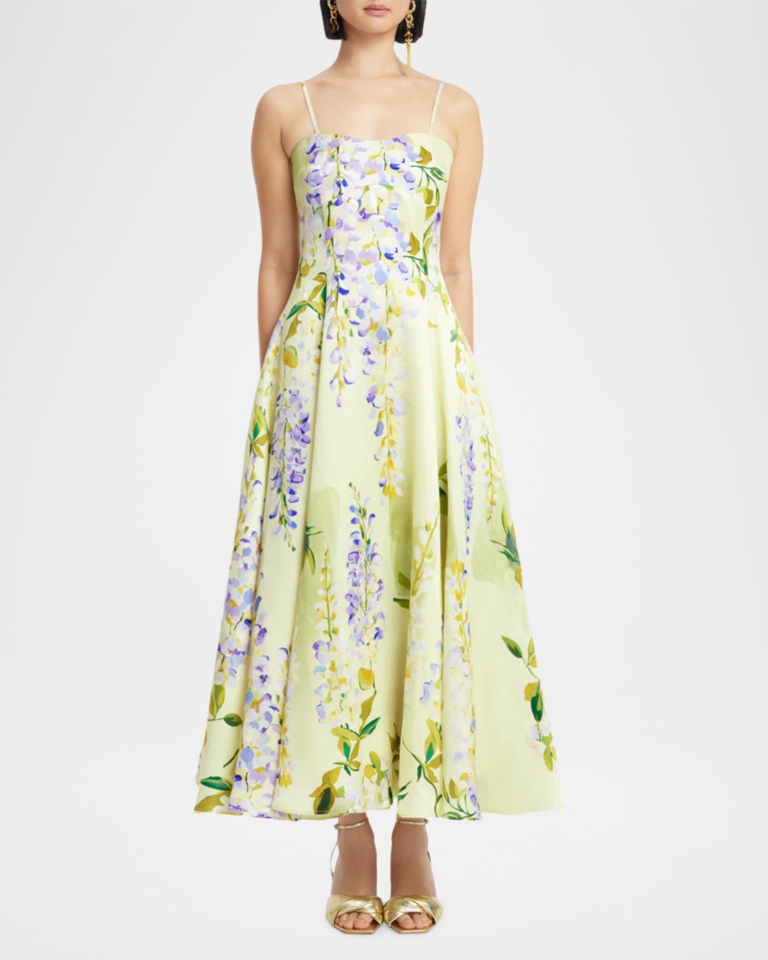 saturn linen midi dress Sunset Ballad Linen Mini Dress main image 1