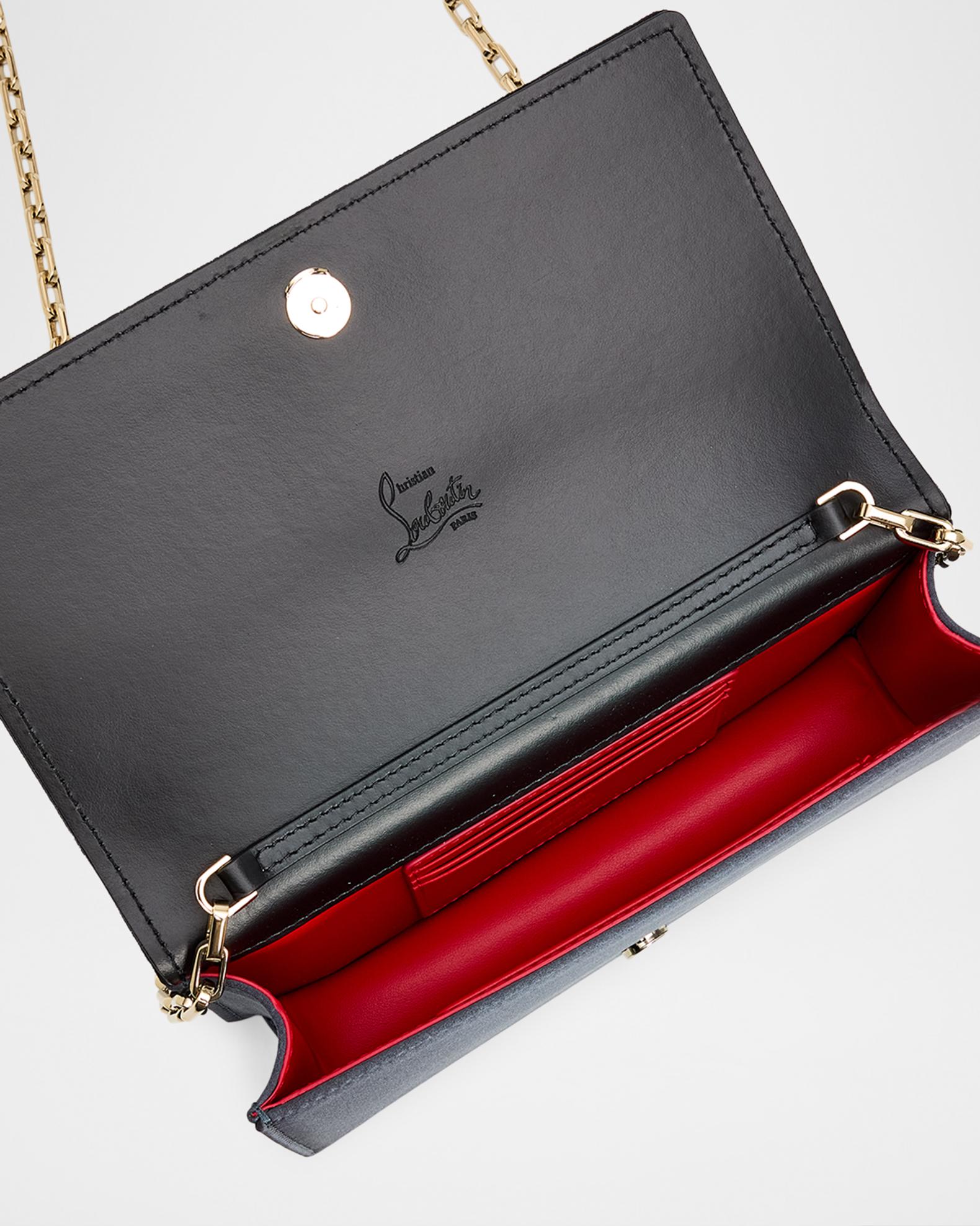 Christian Louboutin Bettina Embroidered Lace Clutch Bag | Neiman