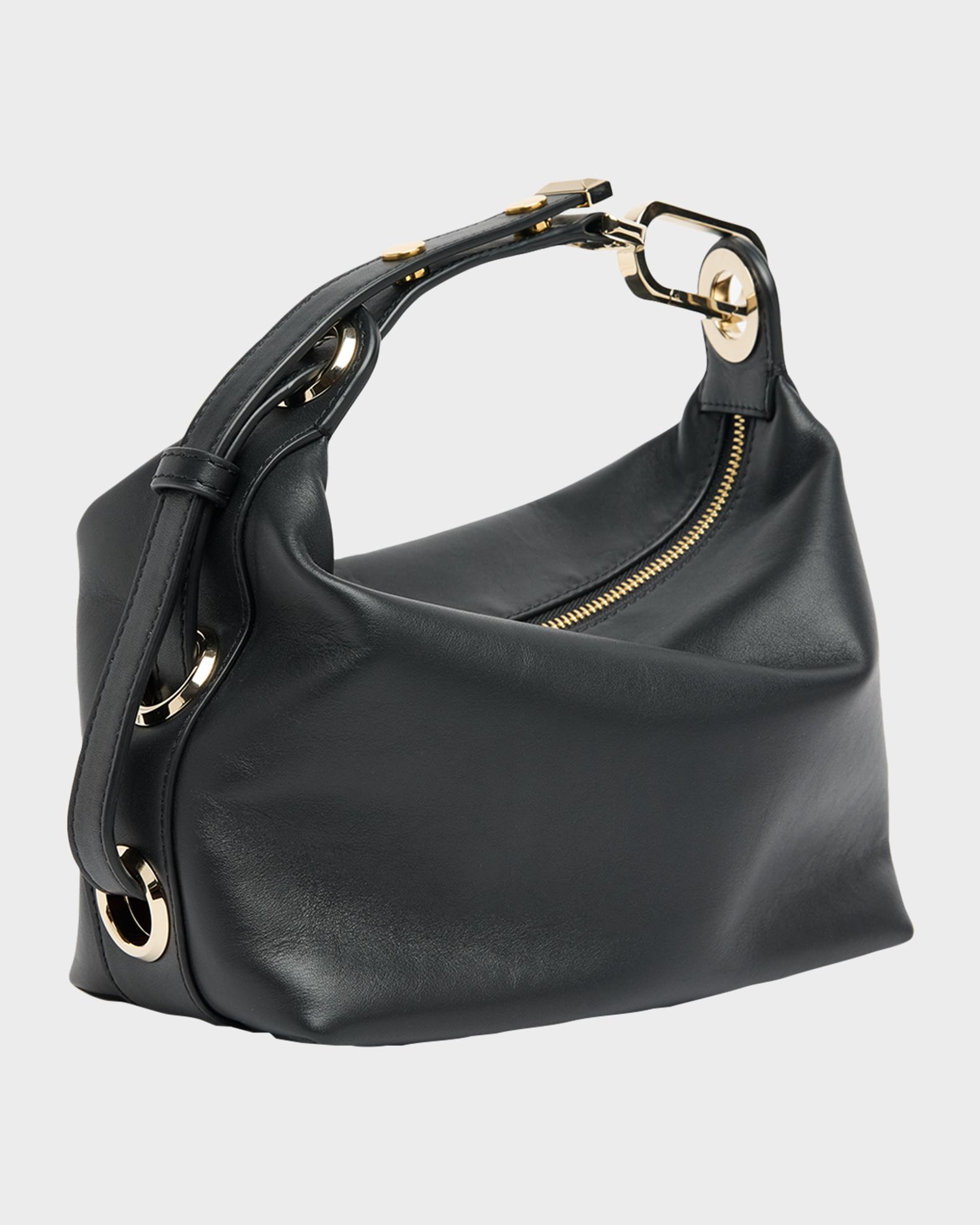 Christian Louboutin レザー ブーティ 黒 Christian Louboutin Flo Leather Pouch Bag | Neiman Marcus