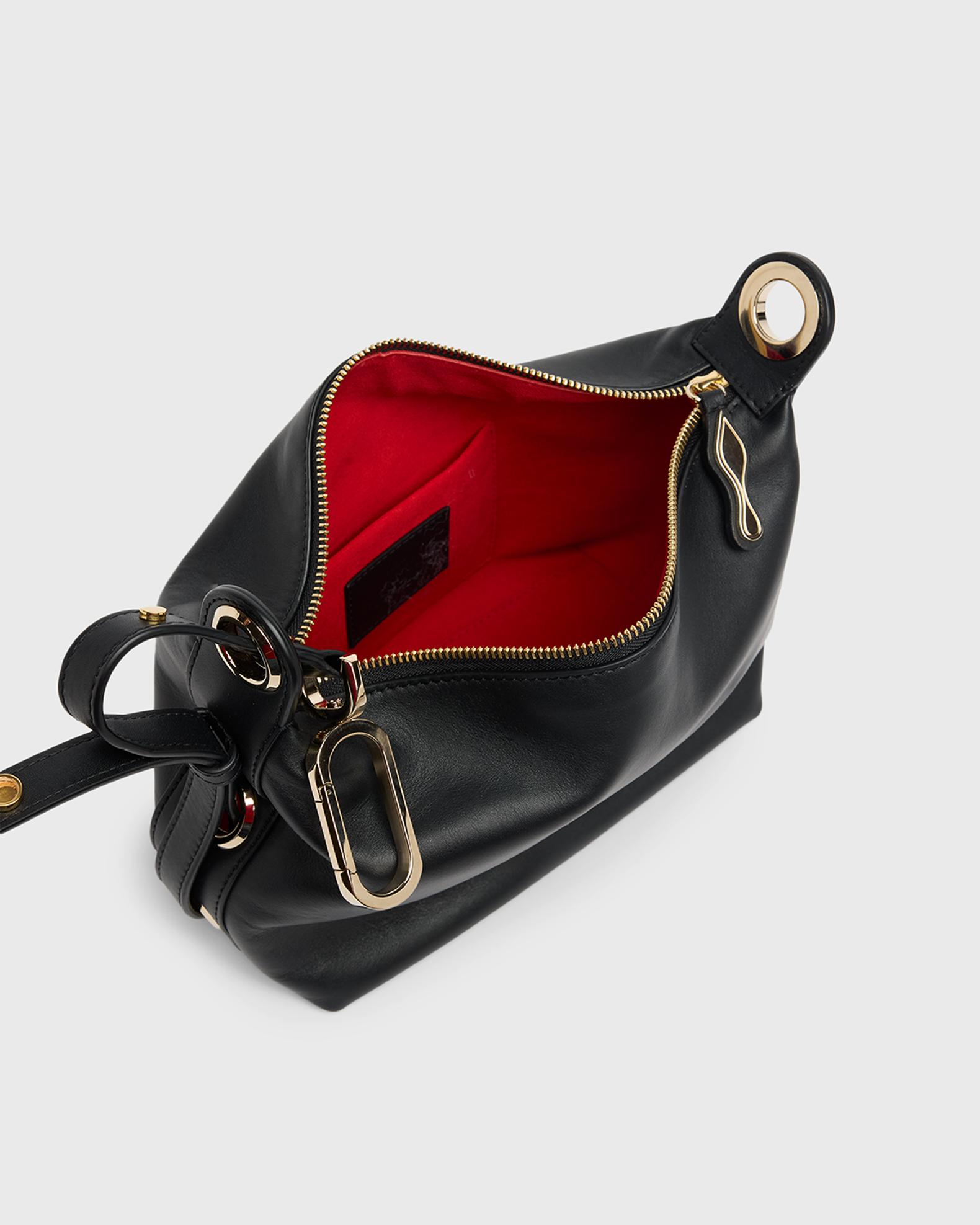Christian Louboutin Flo Leather Pouch Bag | Neiman Marcus