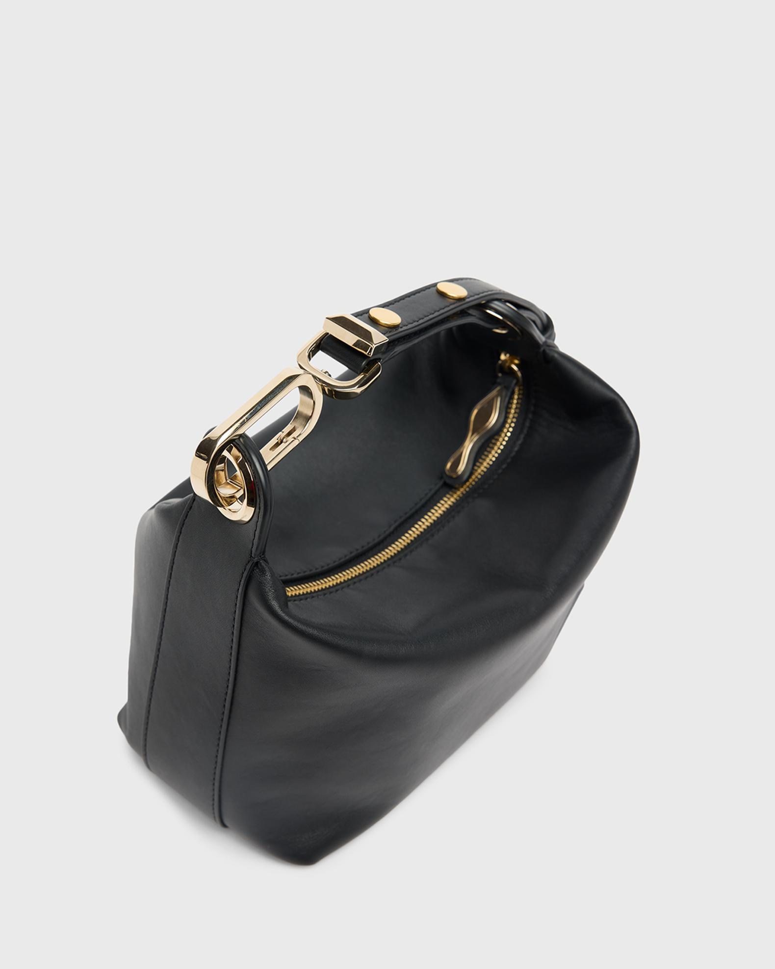 Christian Louboutin Flo Leather Pouch Bag | Neiman Marcus