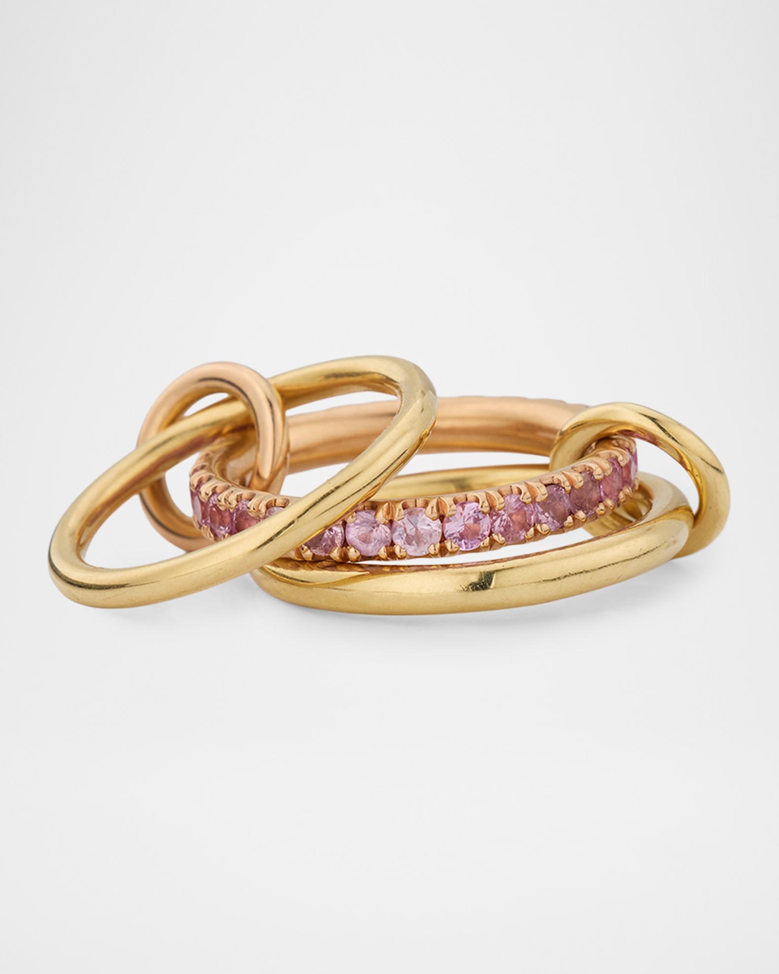 Spinelli Kilcollin Petunia 18K Gold Pink Ombre Sapphire Ring | Neiman ...