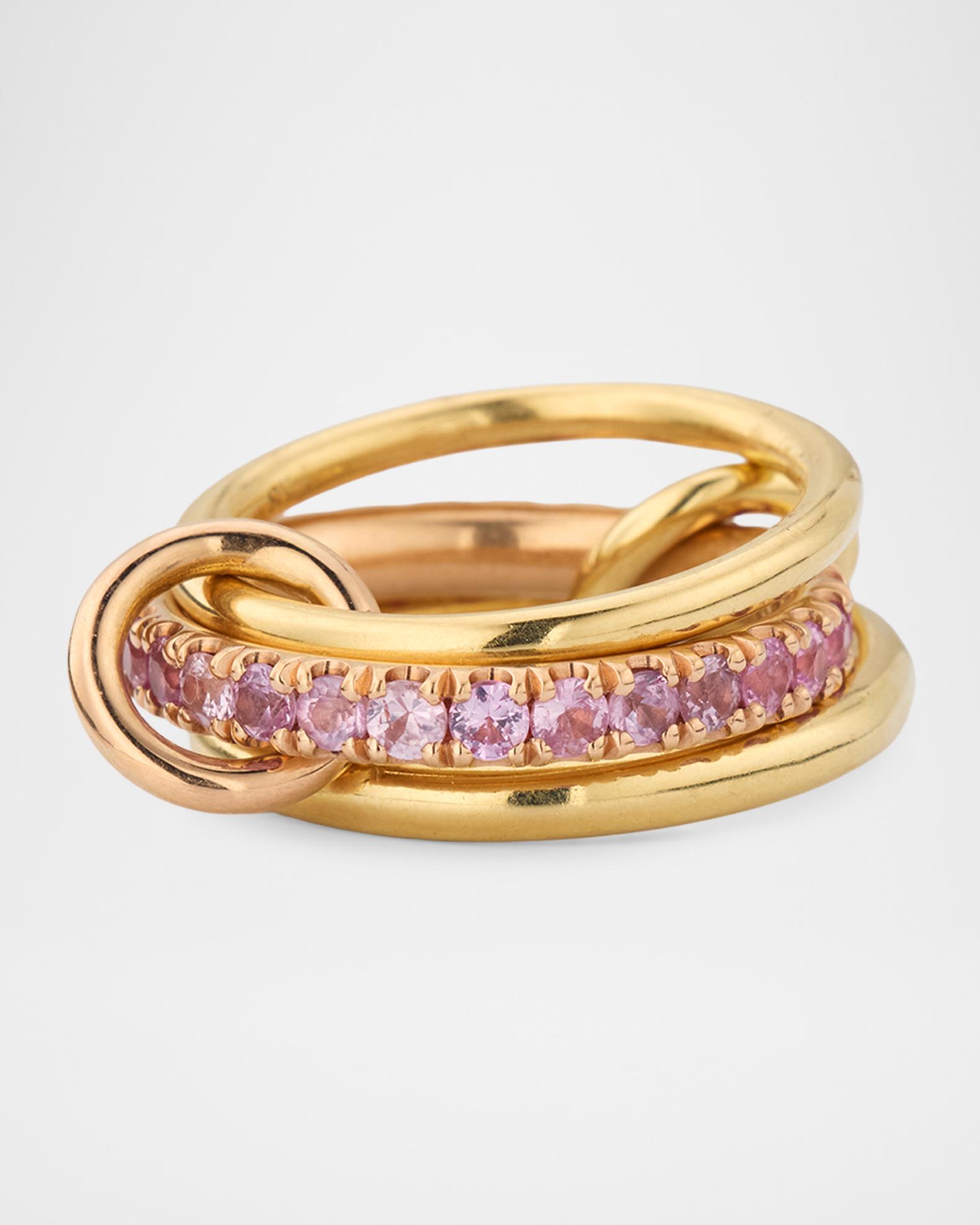 Spinelli Kilcollin Petunia 18K Gold Pink Ombre Sapphire Ring | Neiman ...