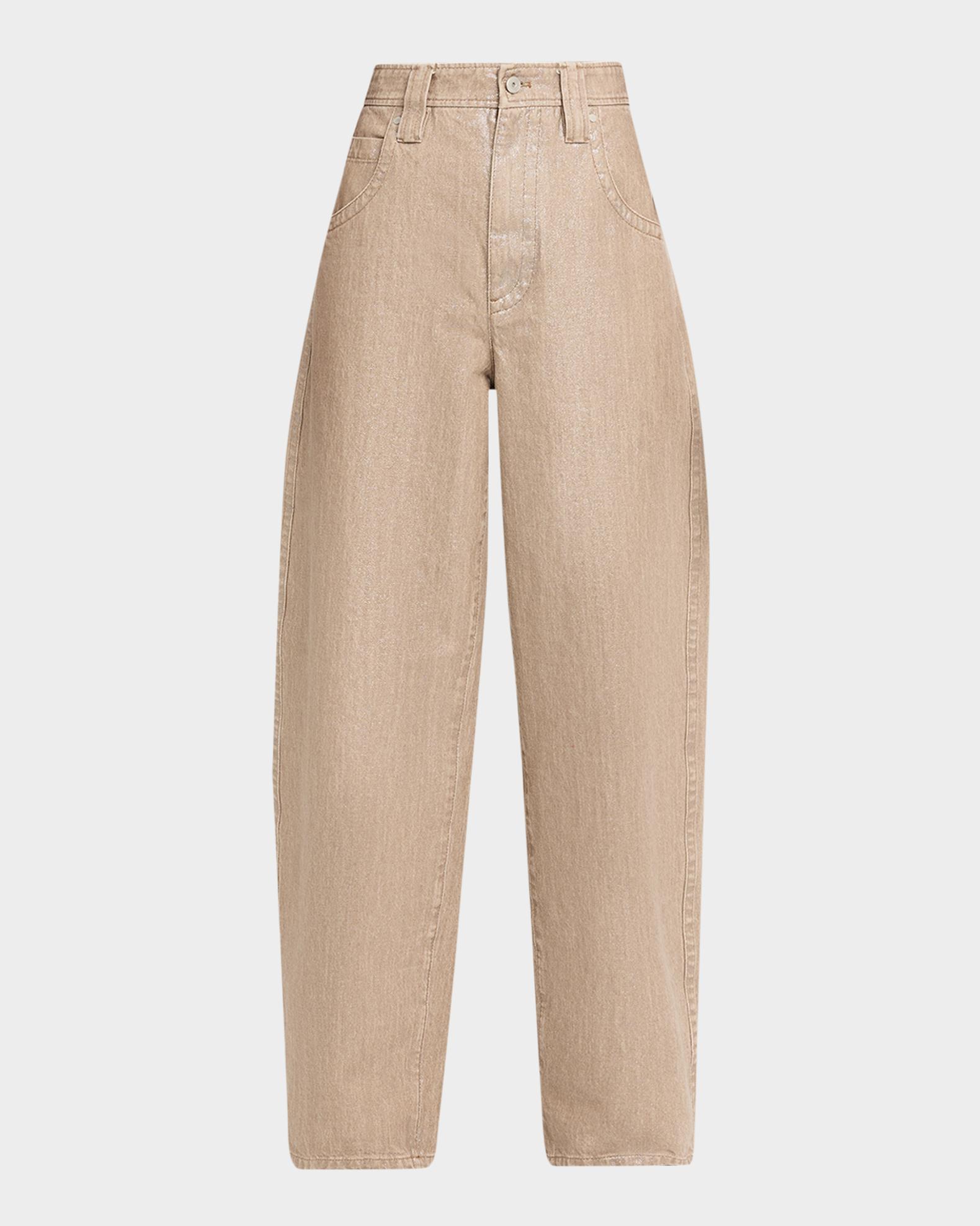 Brunello Cucinelli Shimmer Denim Pants | Neiman Marcus