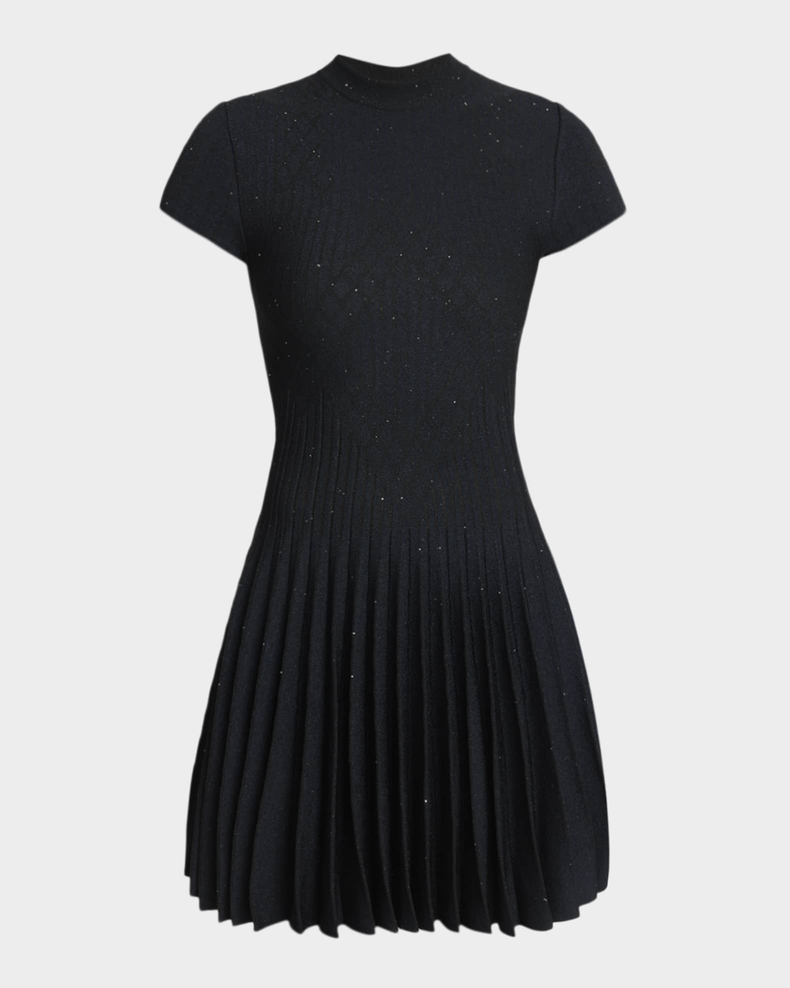 balmain black short dress Short belted dress black black - Women