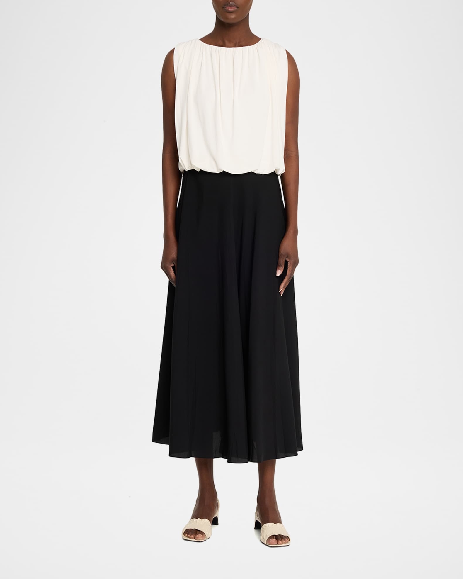 Vince Sleeveless Bubble Top | Neiman Marcus