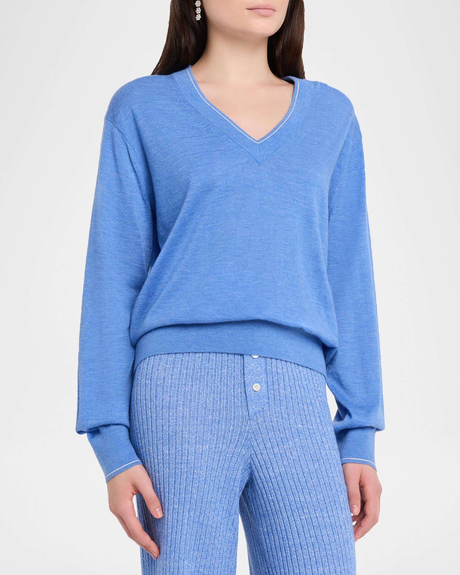 Guest in Residence The Airy V Sweater | Neiman Marcus