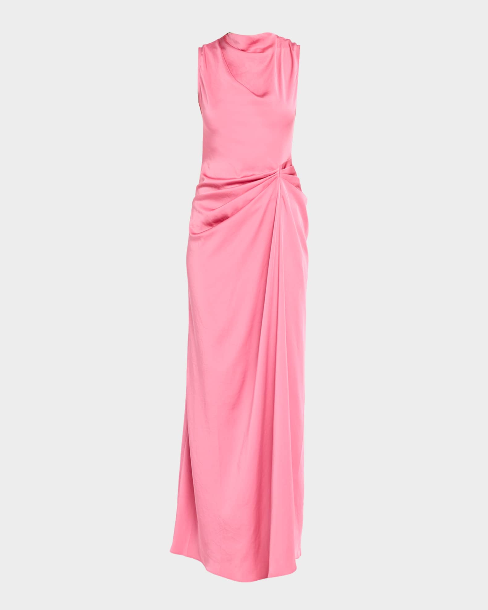 lapointe pink dress Mock Neck Long Dress w/ Tags