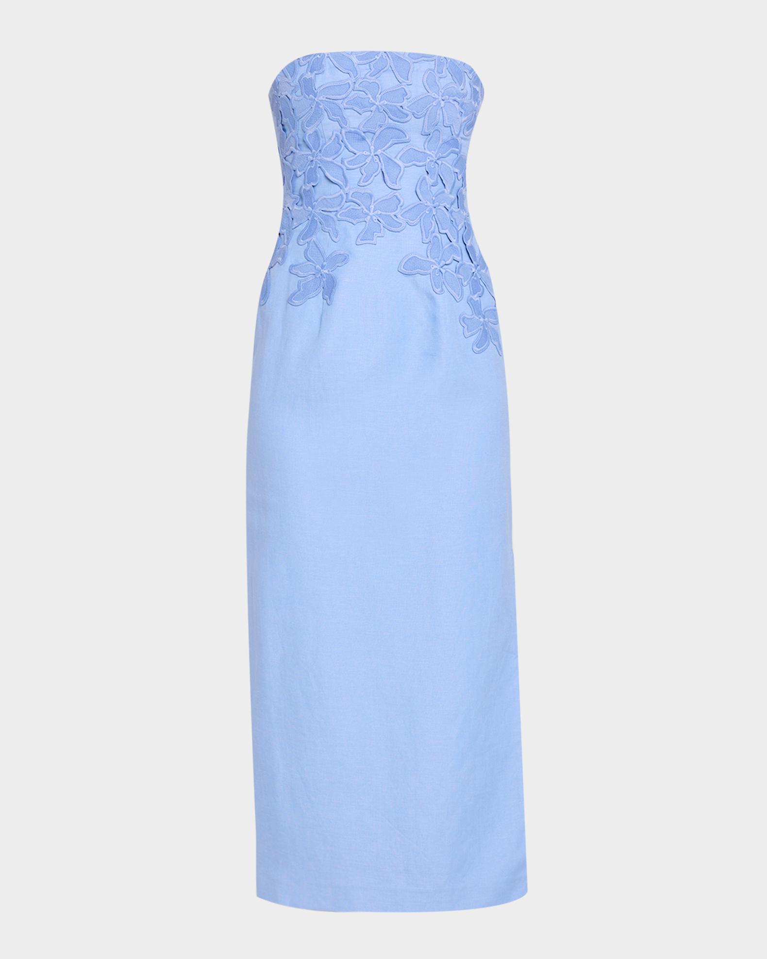 significant other strapless midi dress Idette Strapless Midi Dress