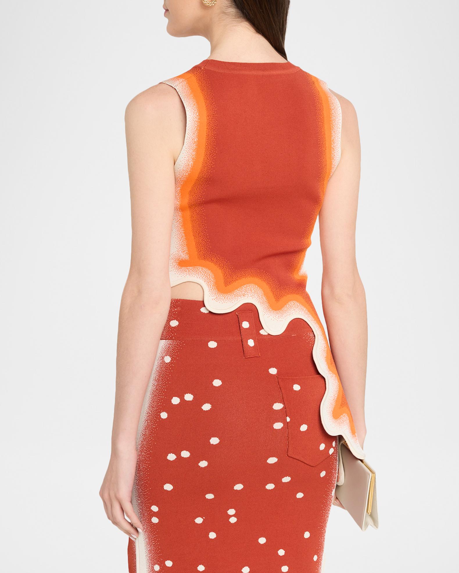 PH5 Kerry Wavy High-Low Tank Top | Neiman Marcus