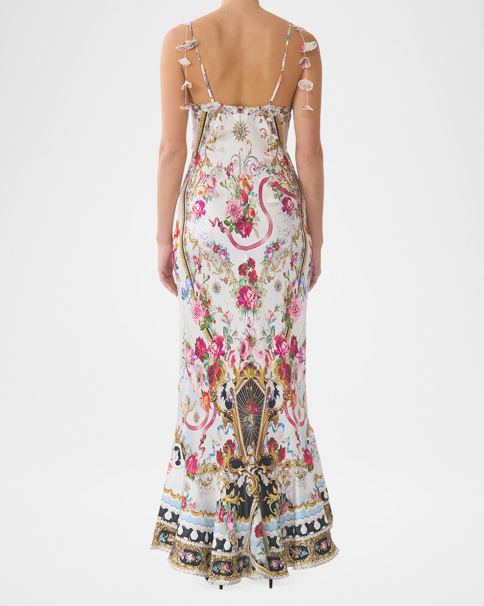 Camilla Torero Libertine Bias-Cut Silk Slip Dress | Neiman Marcus