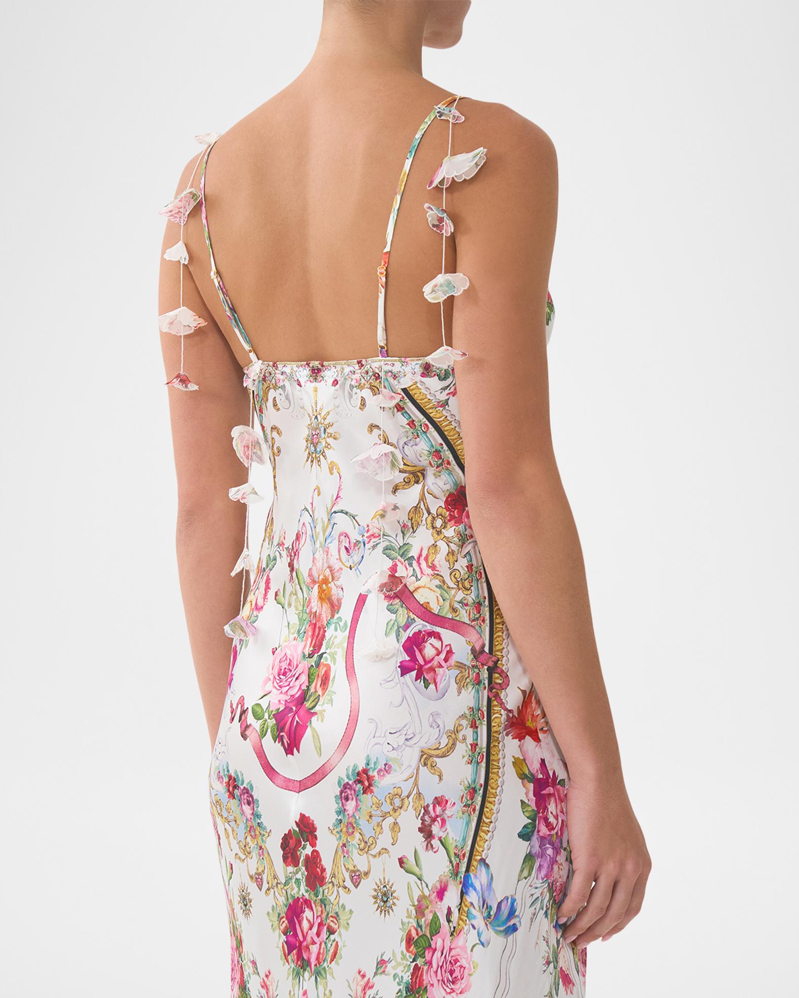 Camilla Torero Libertine Bias-Cut Silk Slip Dress | Neiman Marcus