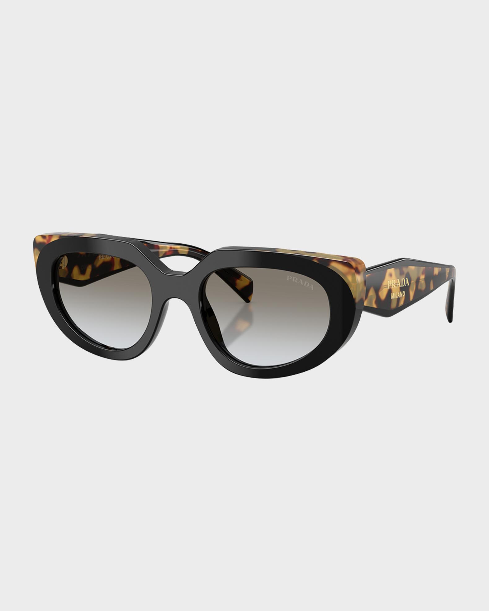 Prada PR D02SF 54MM Oval Sunglasses | Neiman Marcus