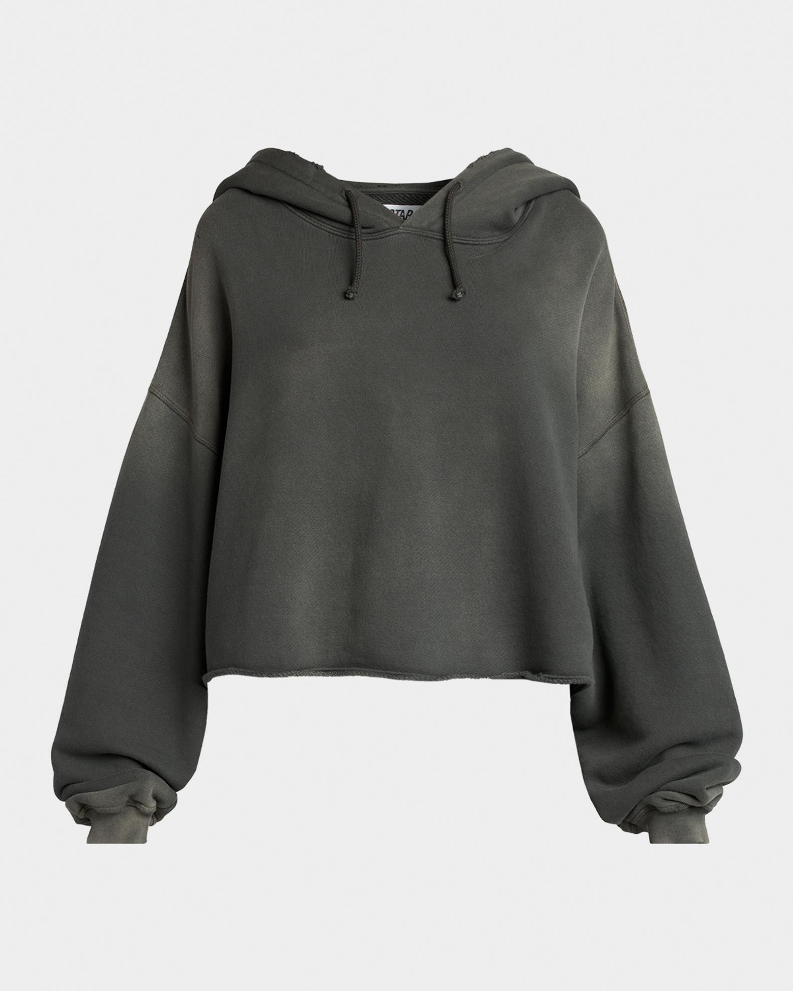 Golden Goose Star Oversized Cropped Hoodie | Neiman Marcus