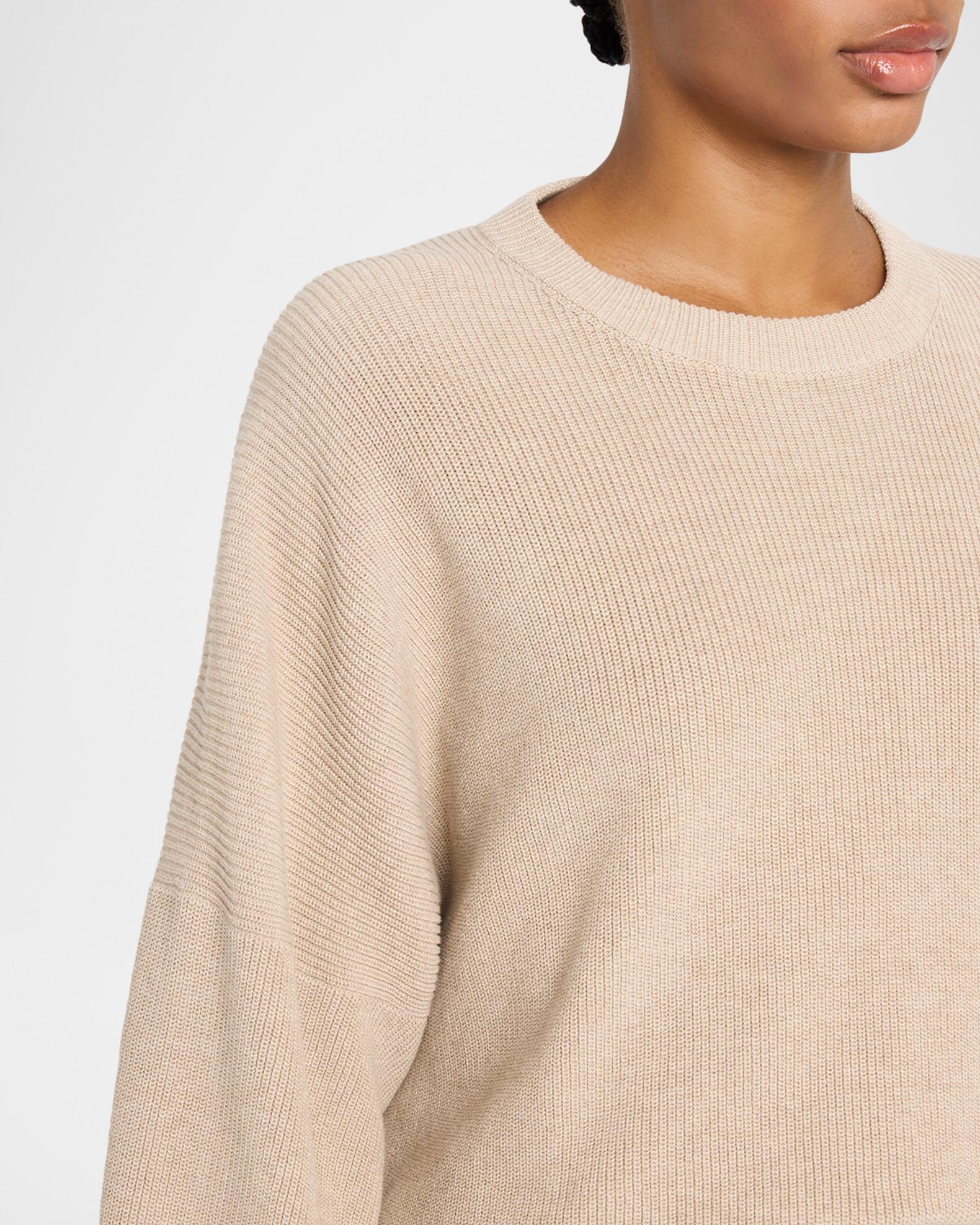 Brunello Cucinelli Ribbed Knit Cotton Sweater | Neiman Marcus