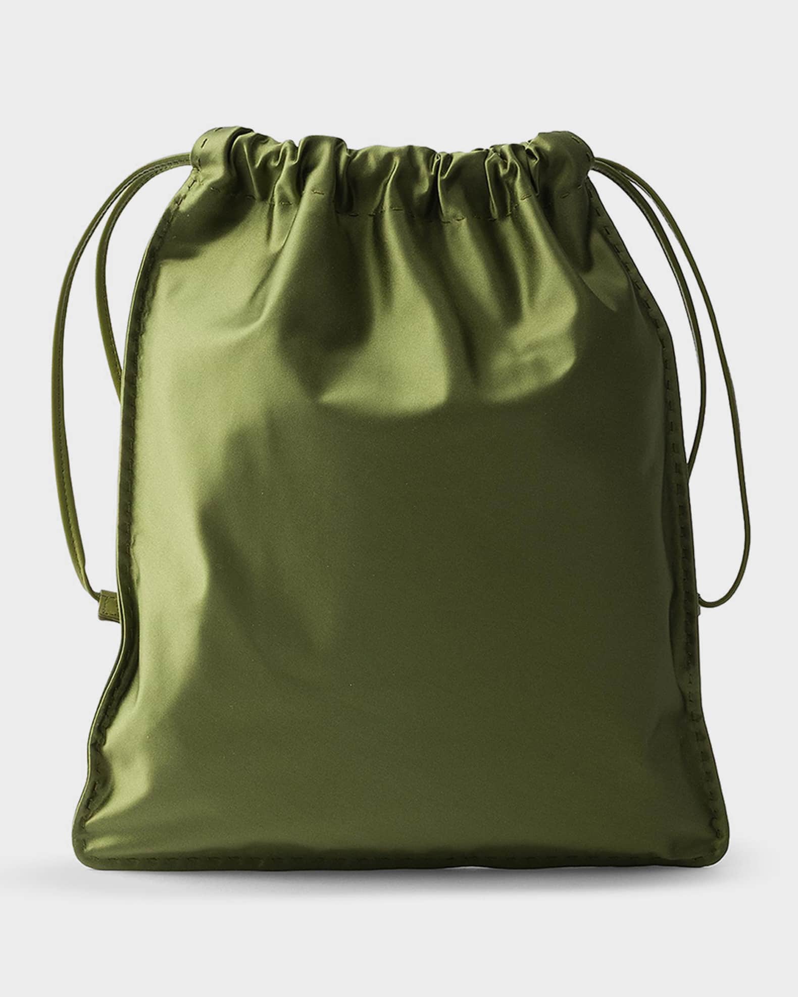 Prada Prada Wish Silk Duchesse Pouch Bag | Neiman Marcus