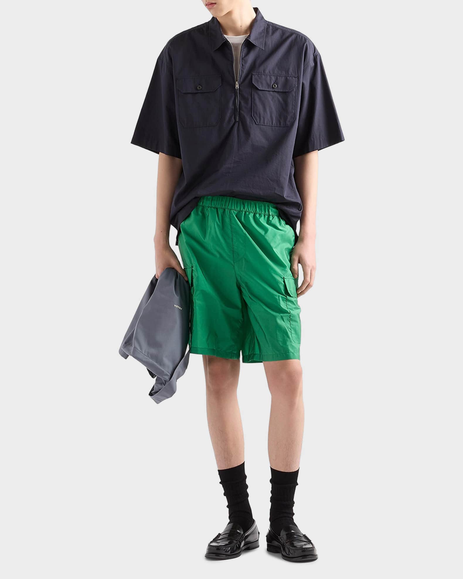 Prada Re-Nylon Swim Trunks | Neiman Marcus