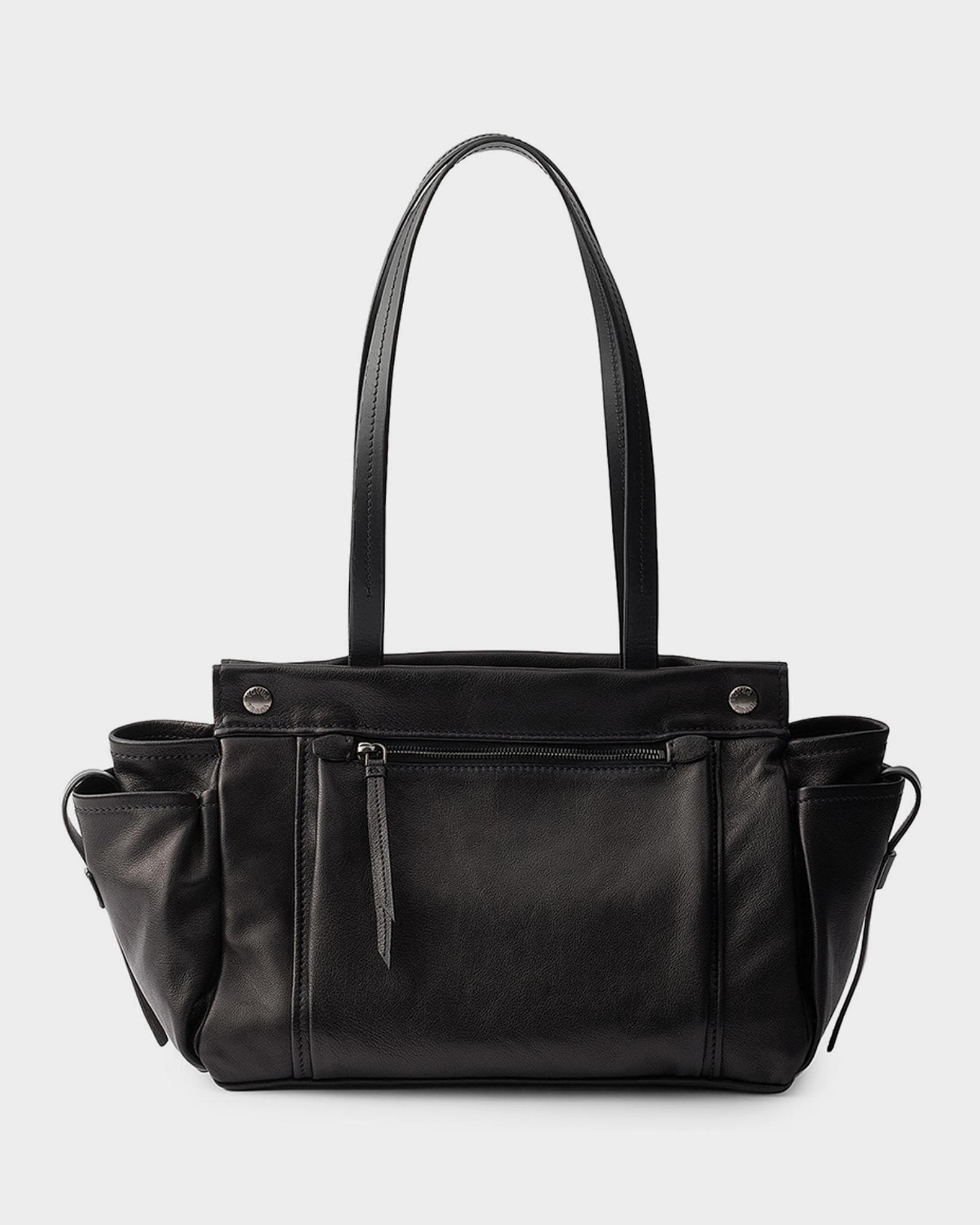 Prada Route Large Leather Bag | Neiman Marcus