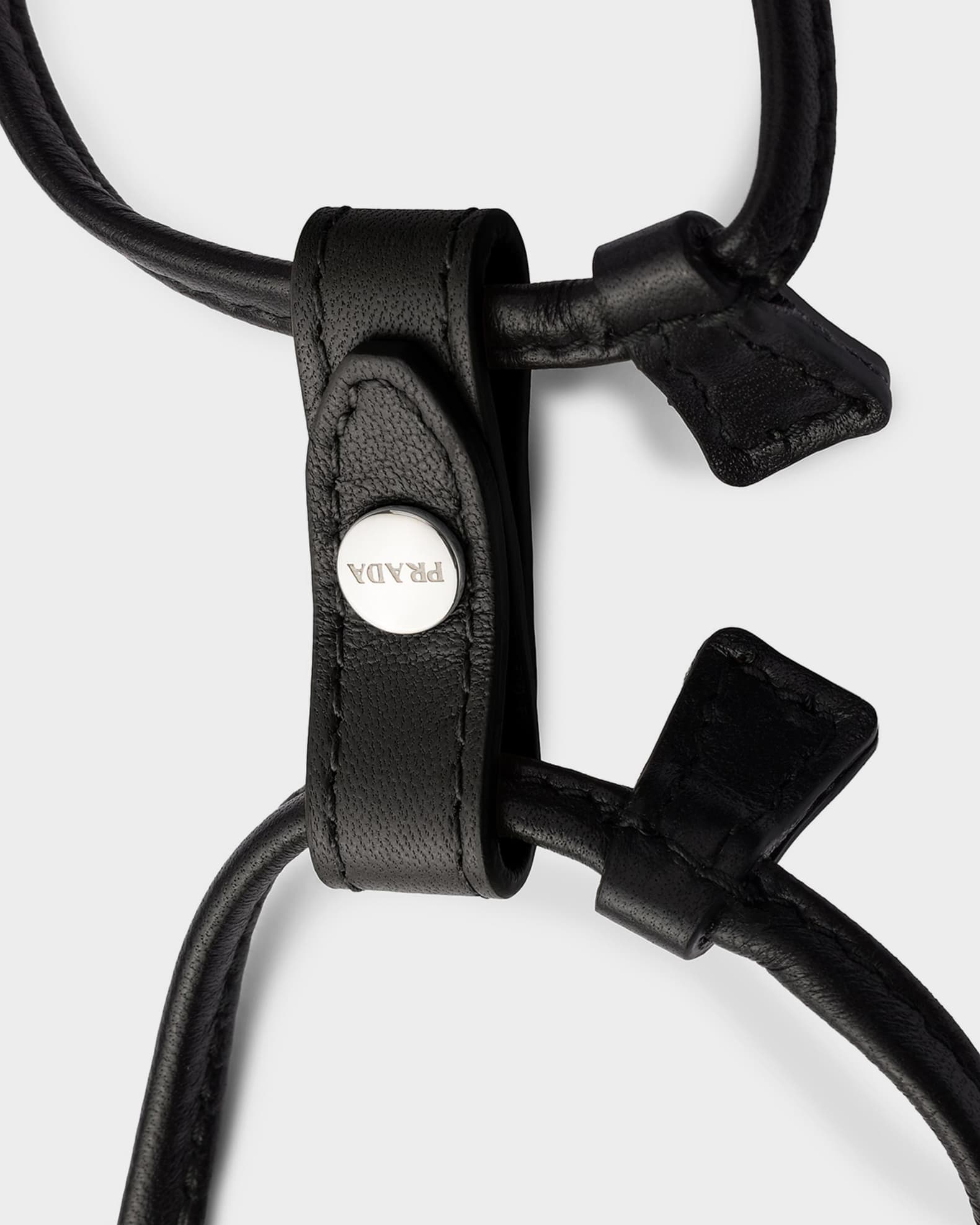 Prada Wish Nappa Leather Pouch | Neiman Marcus