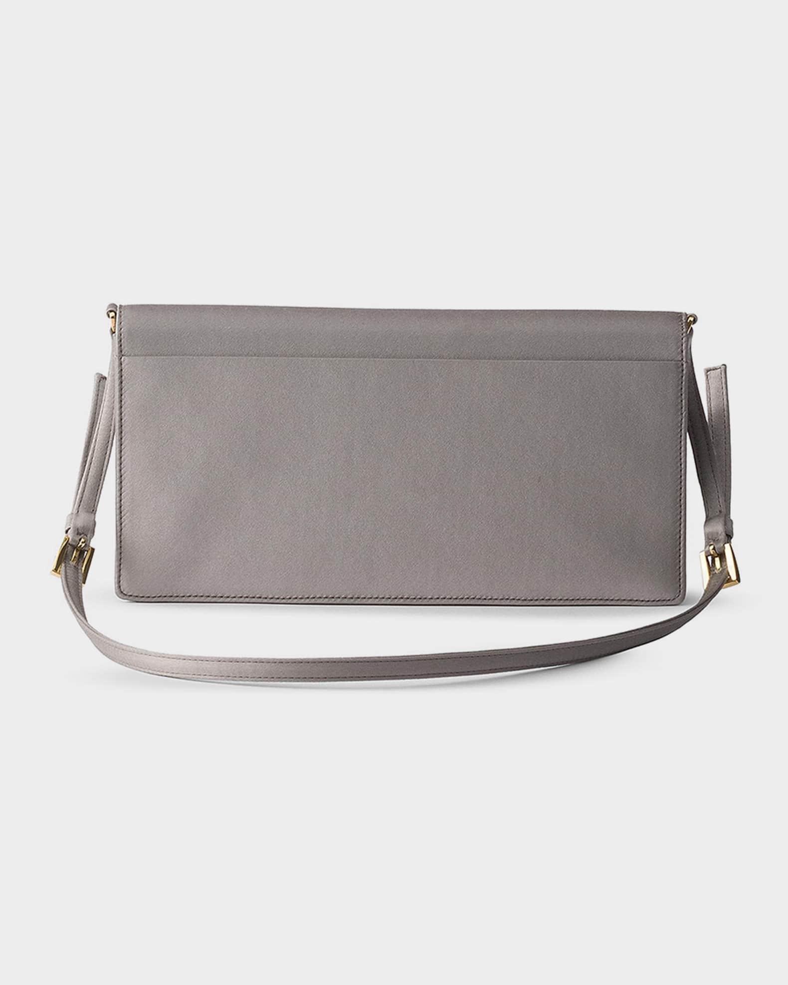 Prada Satin Mini Shoulder Bag | Neiman Marcus