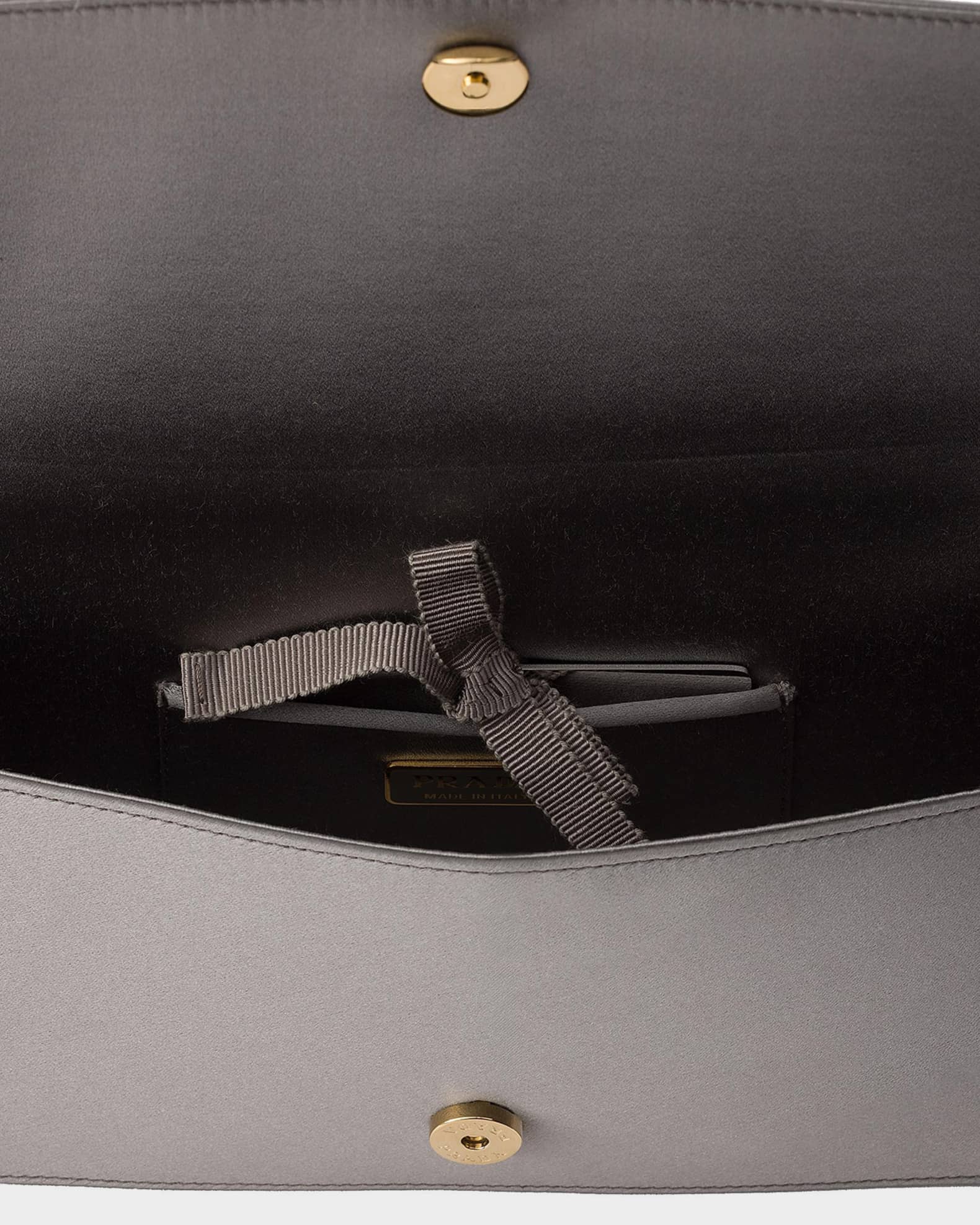 Prada Satin Mini Shoulder Bag | Neiman Marcus