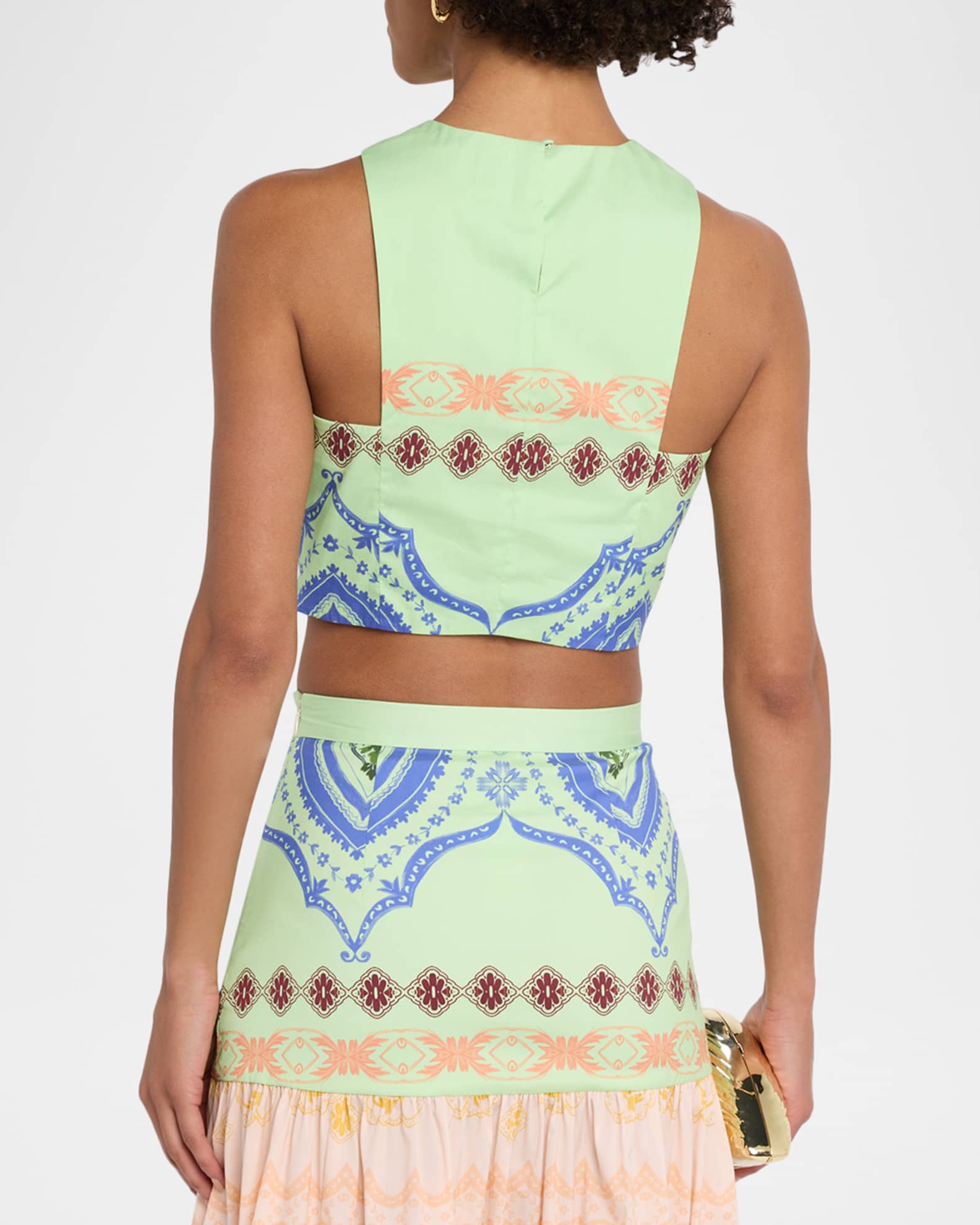 MISA Los Angeles Emi Crop Top | Neiman Marcus
