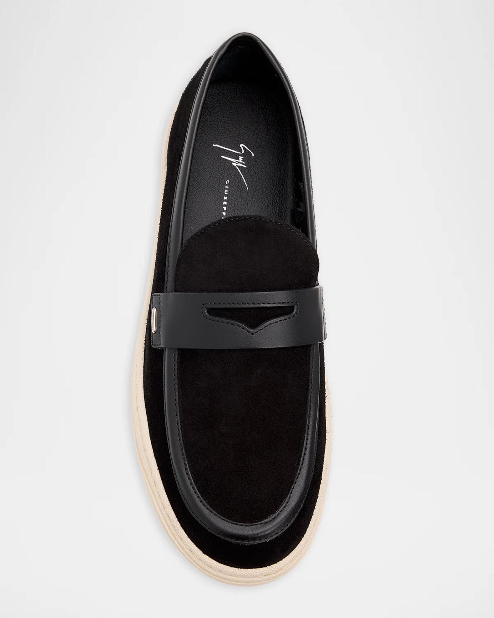 Giuseppe Zanotti GZ 94 Suede Penny Loafers | Neiman Marcus