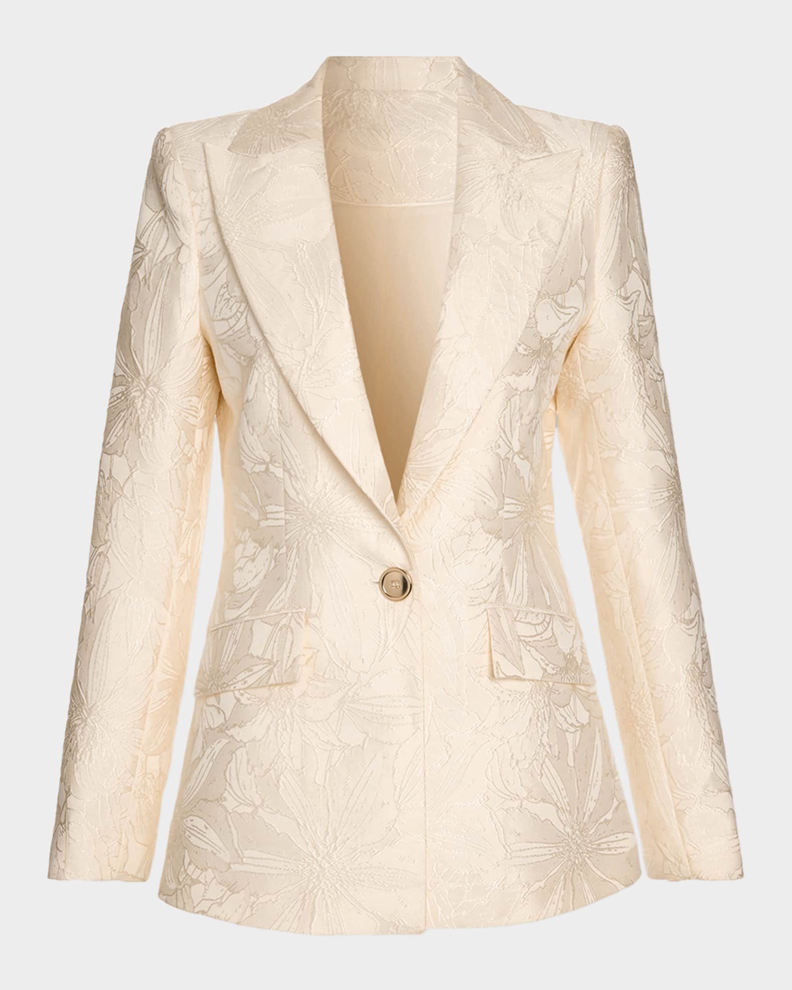 レイミア　アーニィ Ramy Brook Alani Floral Jacquard Blazer | Neiman Marcus