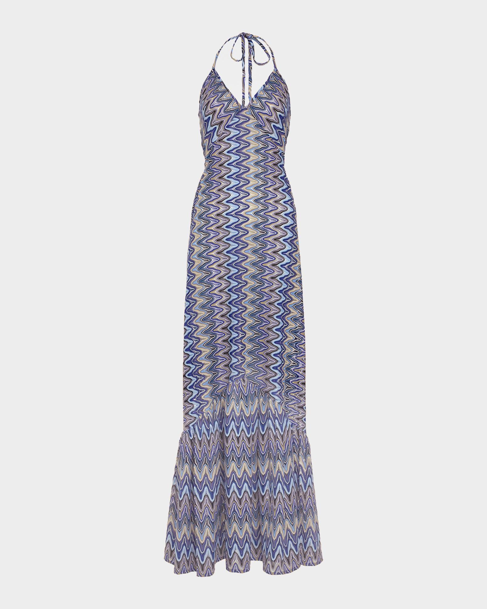 chevron halter maxi dress Bohemian Chevron Print Halter Maxi Dress  Likemychoice