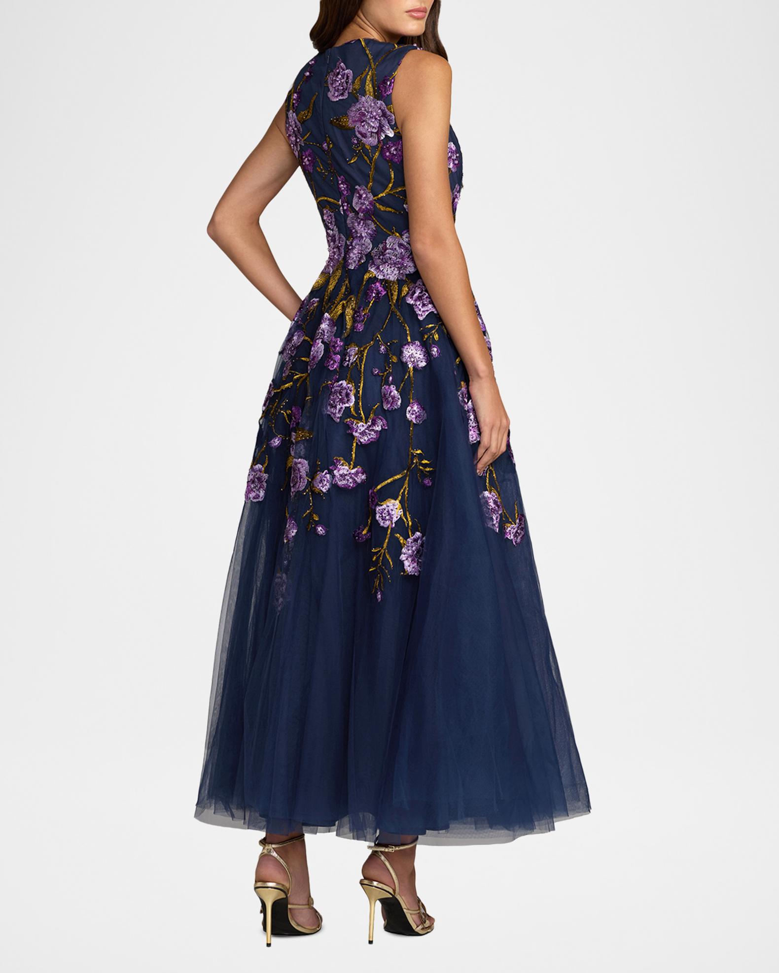 anthropologie casual dress Maxi By In Black, Size: S Color:Cornflower Blue & Red 1920s dresses Rose Gold Bridesmaid Dresses