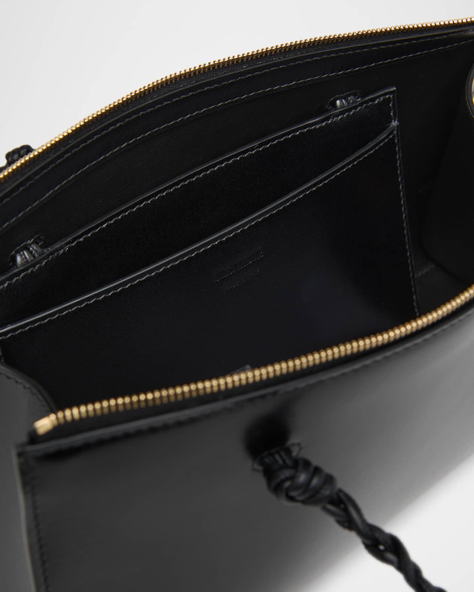 Jil Sander Tangle Tent Leather Shoulder Bag | Neiman Marcus