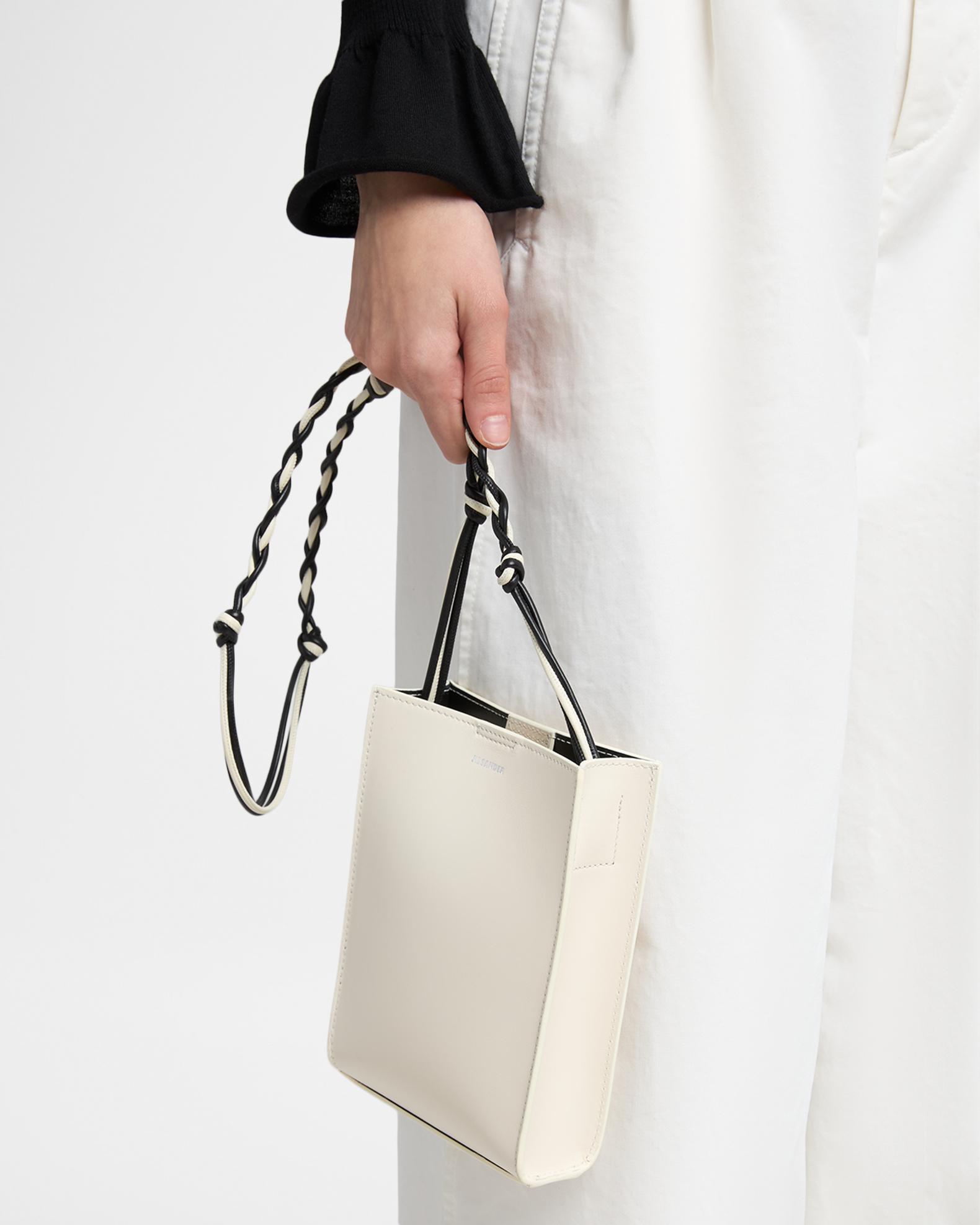 Jil Sander Tangle Small Leather Crossbody Bag | Neiman Marcus