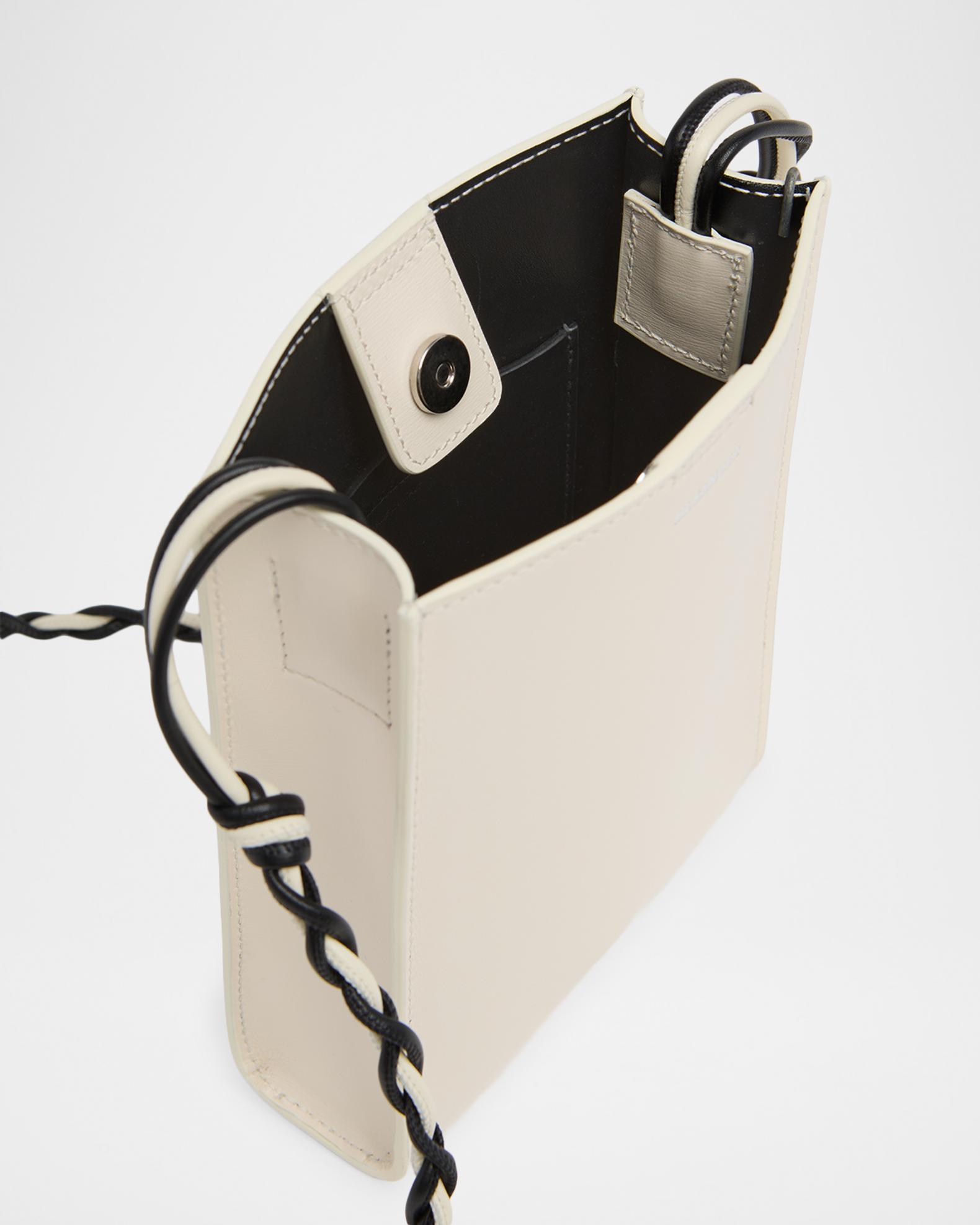 Jil Sander Tangle Small Leather Crossbody Bag | Neiman Marcus