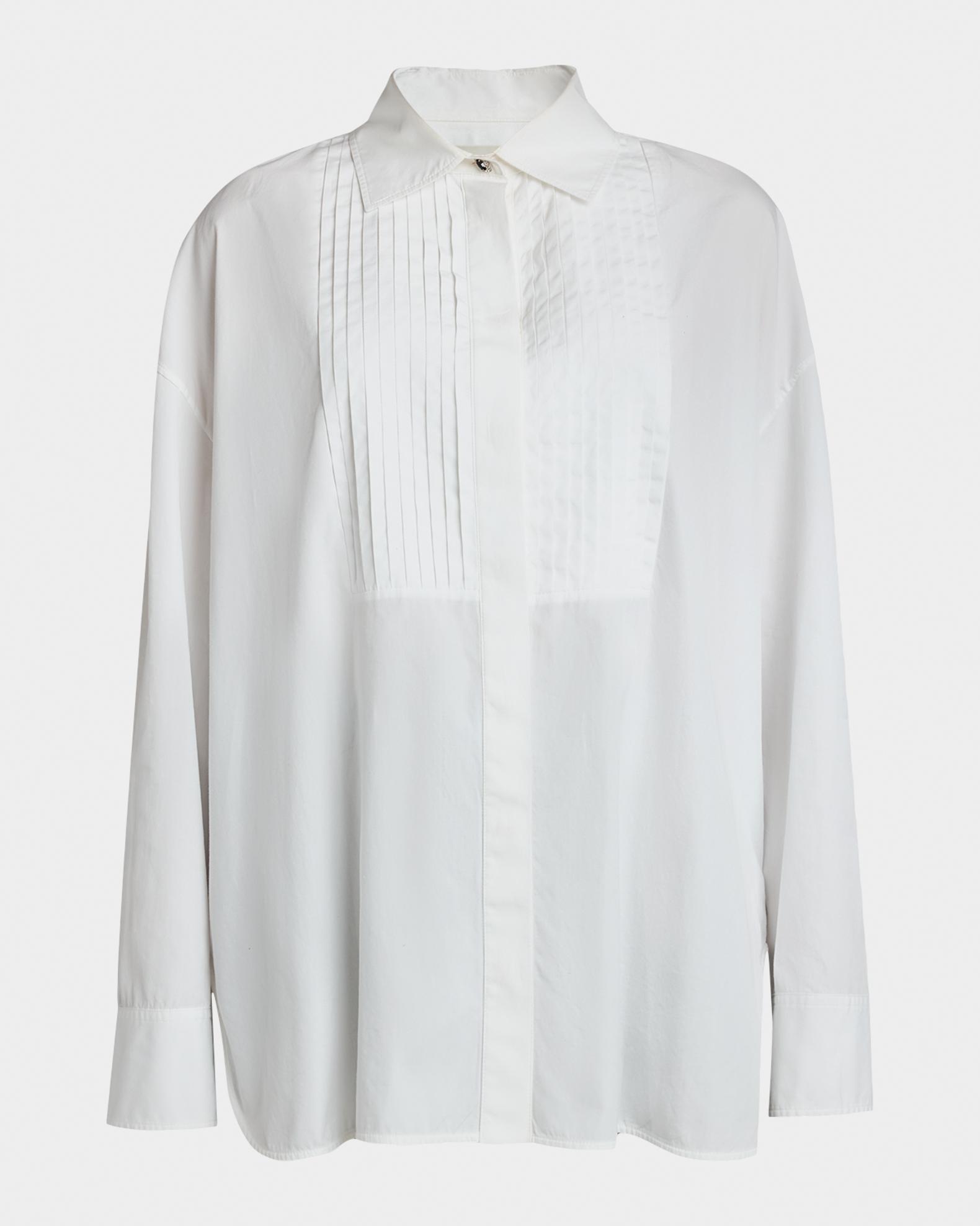 Golden Goose Journey Oversized Cotton Voile Tuxedo Shirt | Neiman 