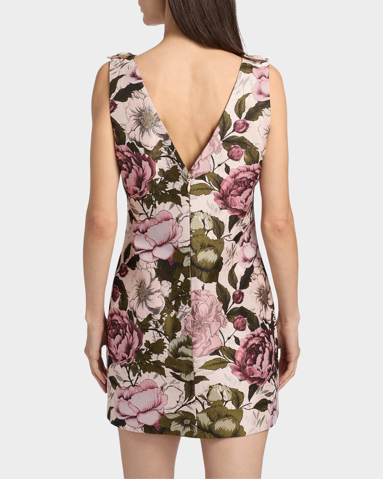 penny lane pink floral mini dress Penny Lane Pink Floral Mini Dress US 12 Beginning Boutique Exclusive