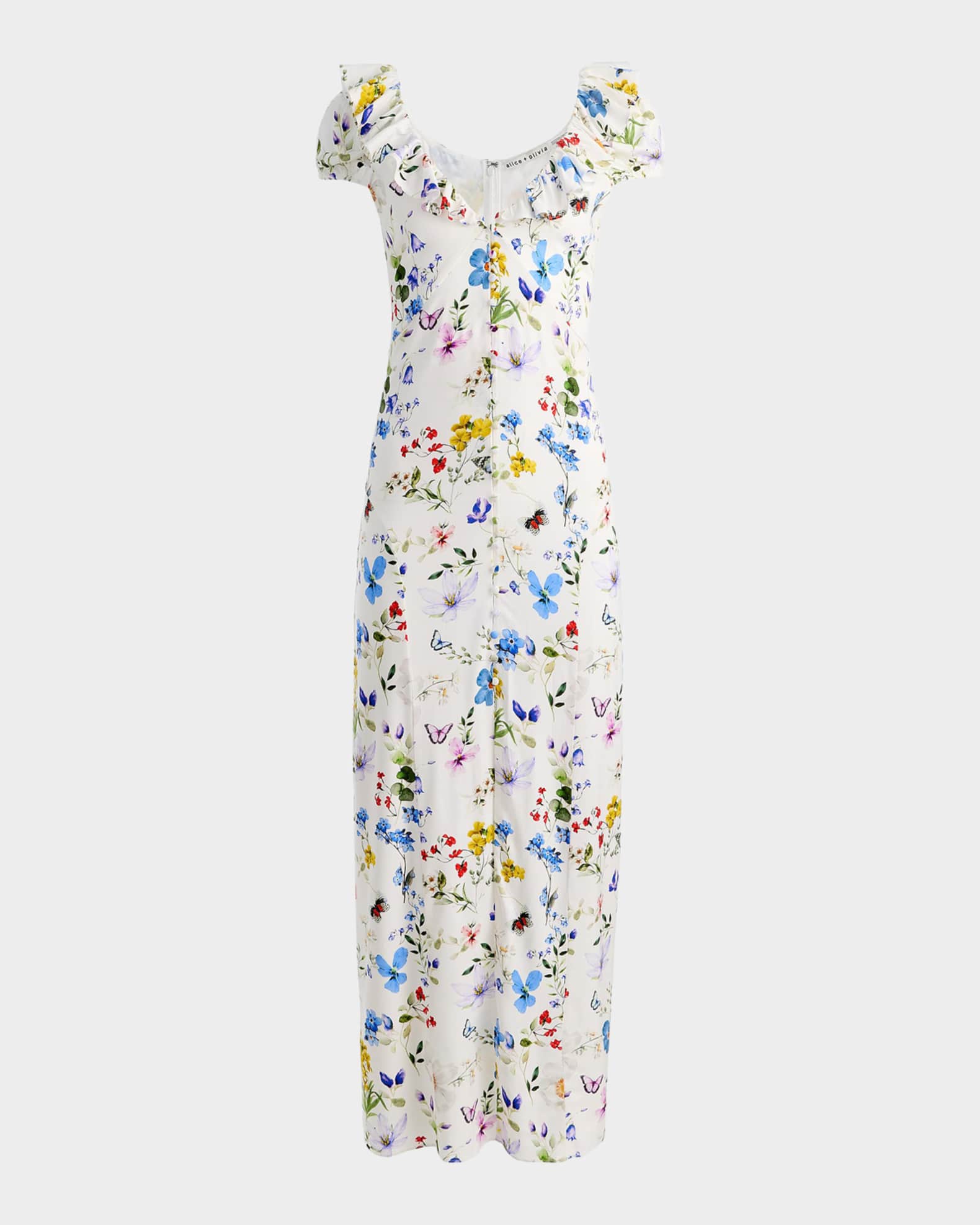 Alice + Olivia Tara Midi Slip Dress, Size 8