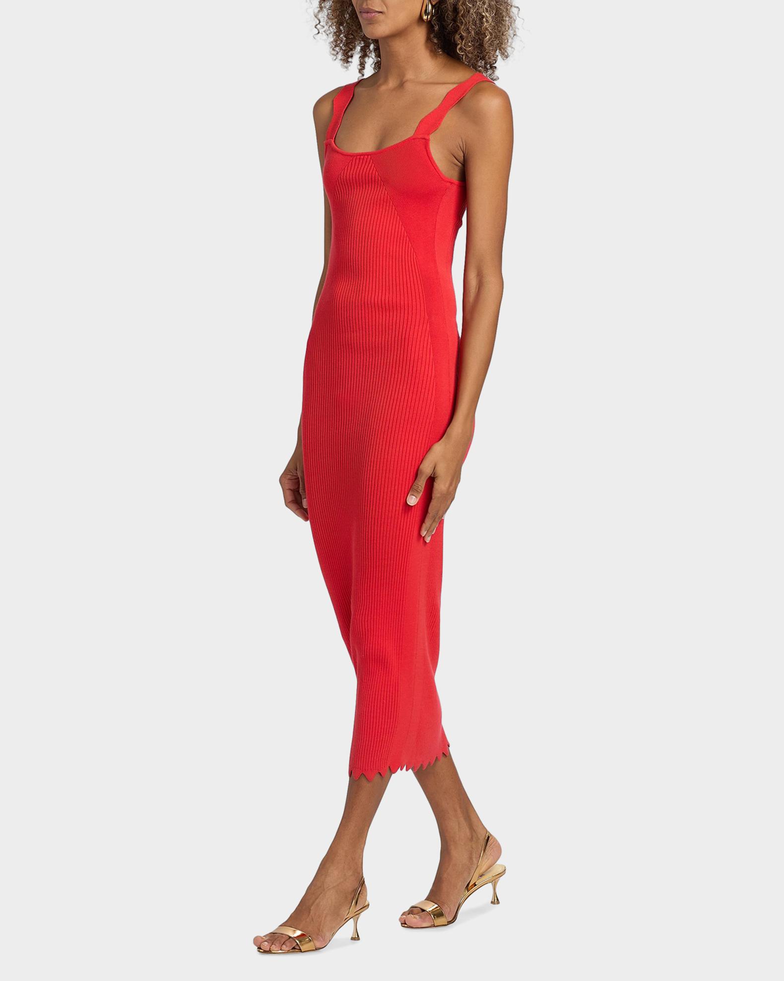 kira midi dress Lulus Kira Square Neck Midi Dress at Von Maur