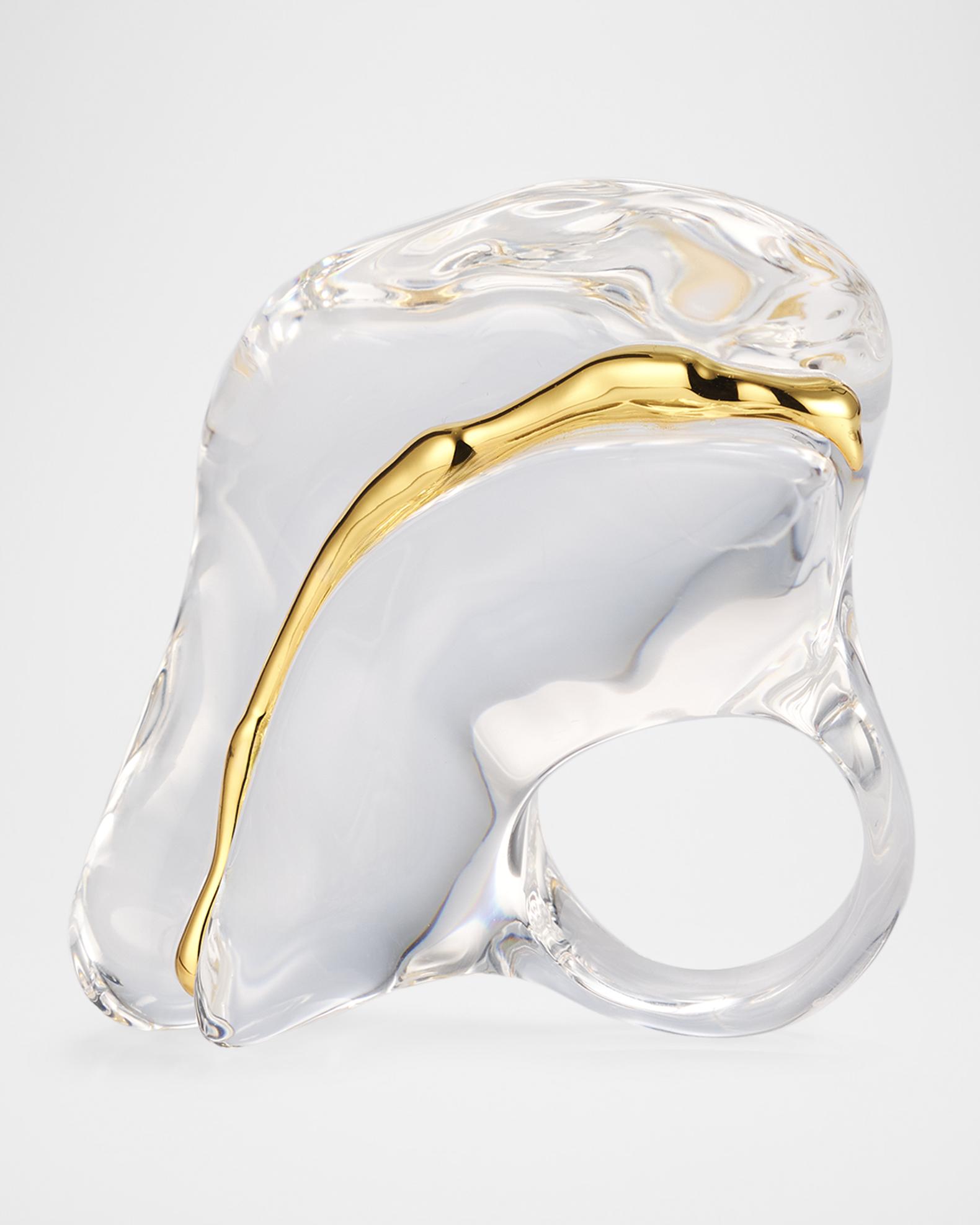 Alexis Bittar Liquid Lucite Wave Ring | Neiman Marcus