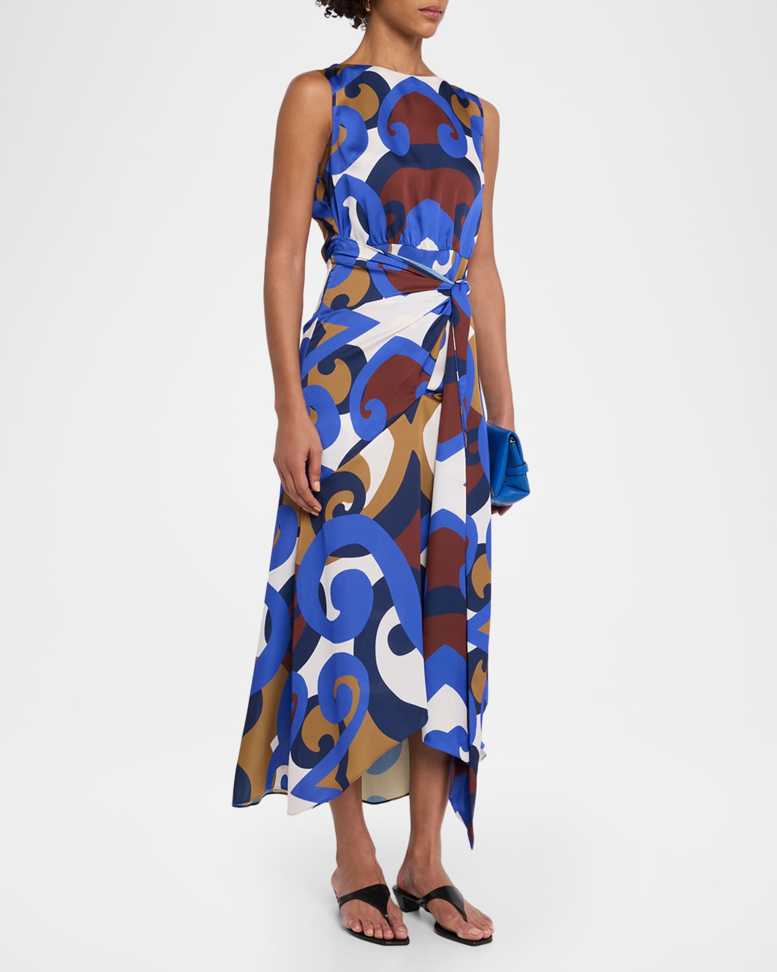 misa los angeles dress Ellu Designed in airy Chained Blossom Misa Los Angeles Aline Dress