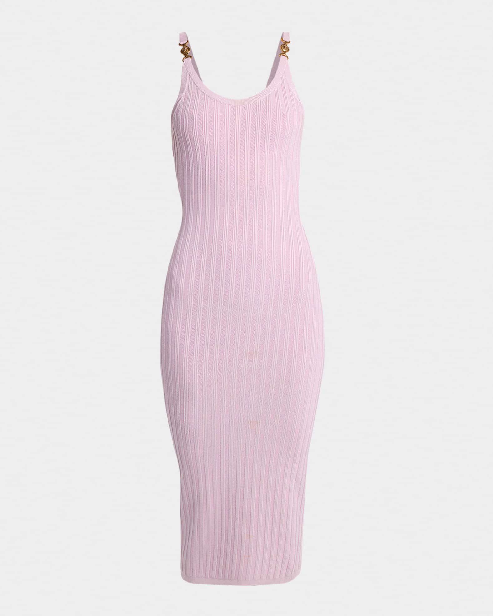 Versace Knit Mesh Midi Dress | Neiman Marcus
