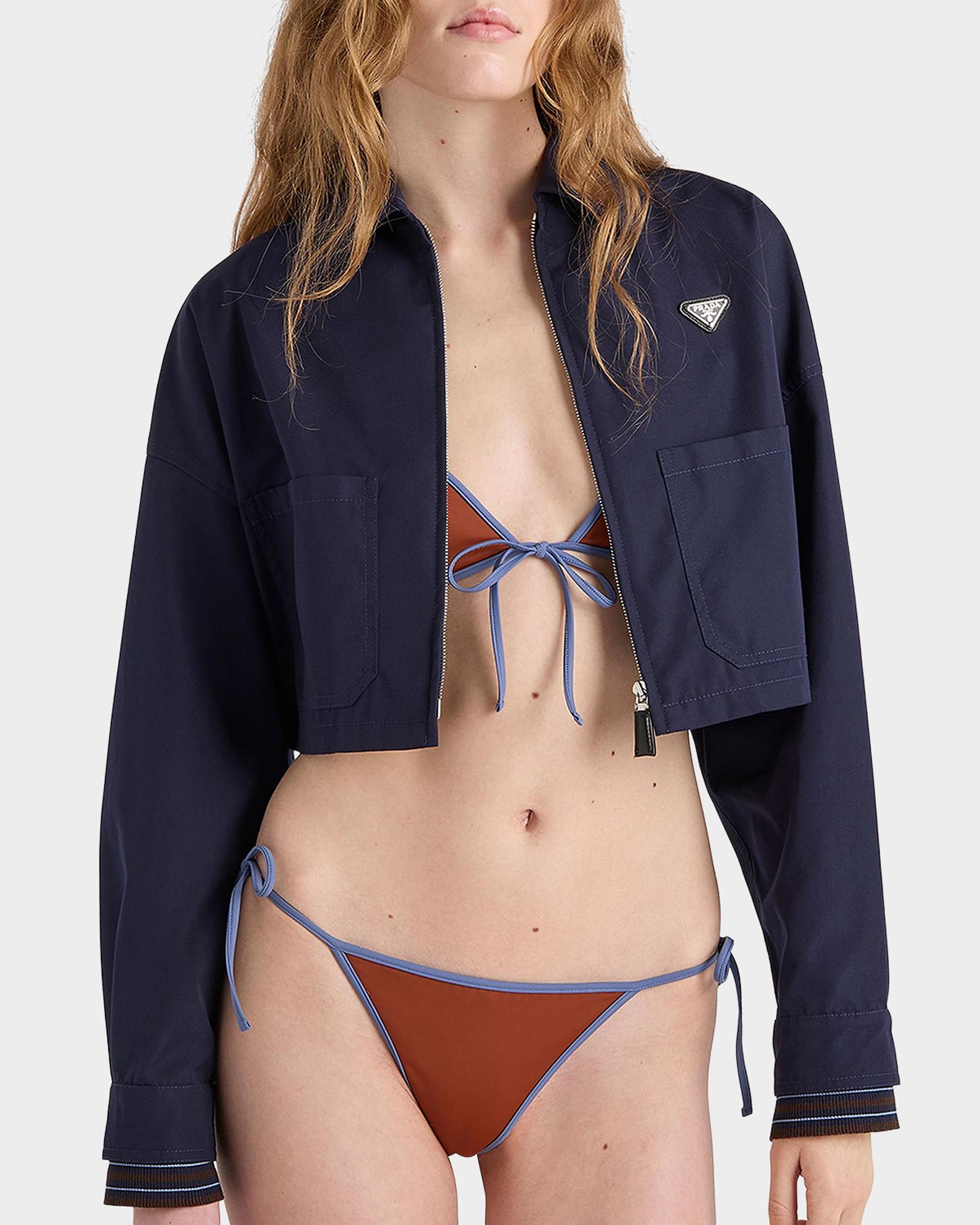 Prada Jersey Bikini Top | Neiman Marcus