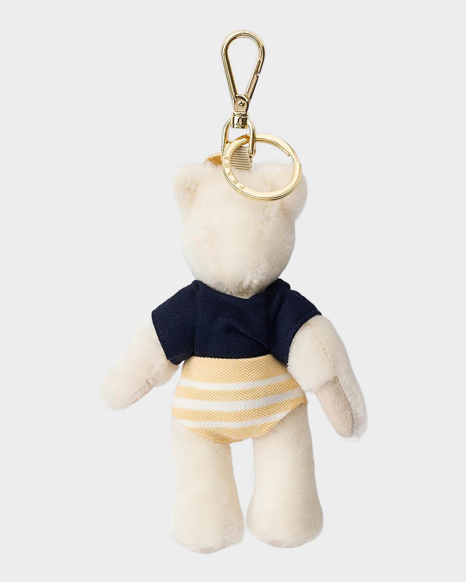 Prada Teddy Bear Keychain Bag Charm | Neiman Marcus